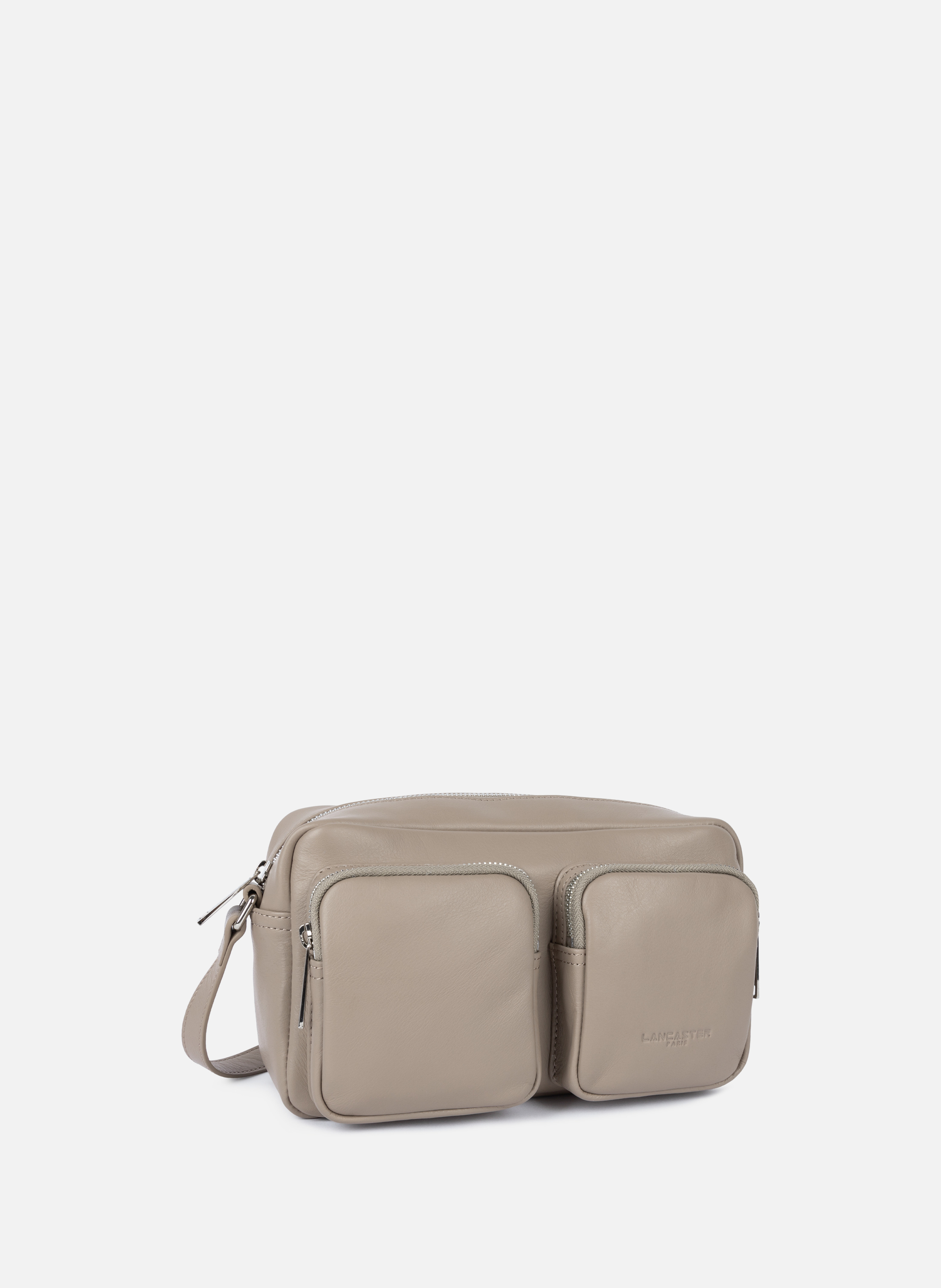 Crossbody bag - Soft Caramella LANCASTER Grey