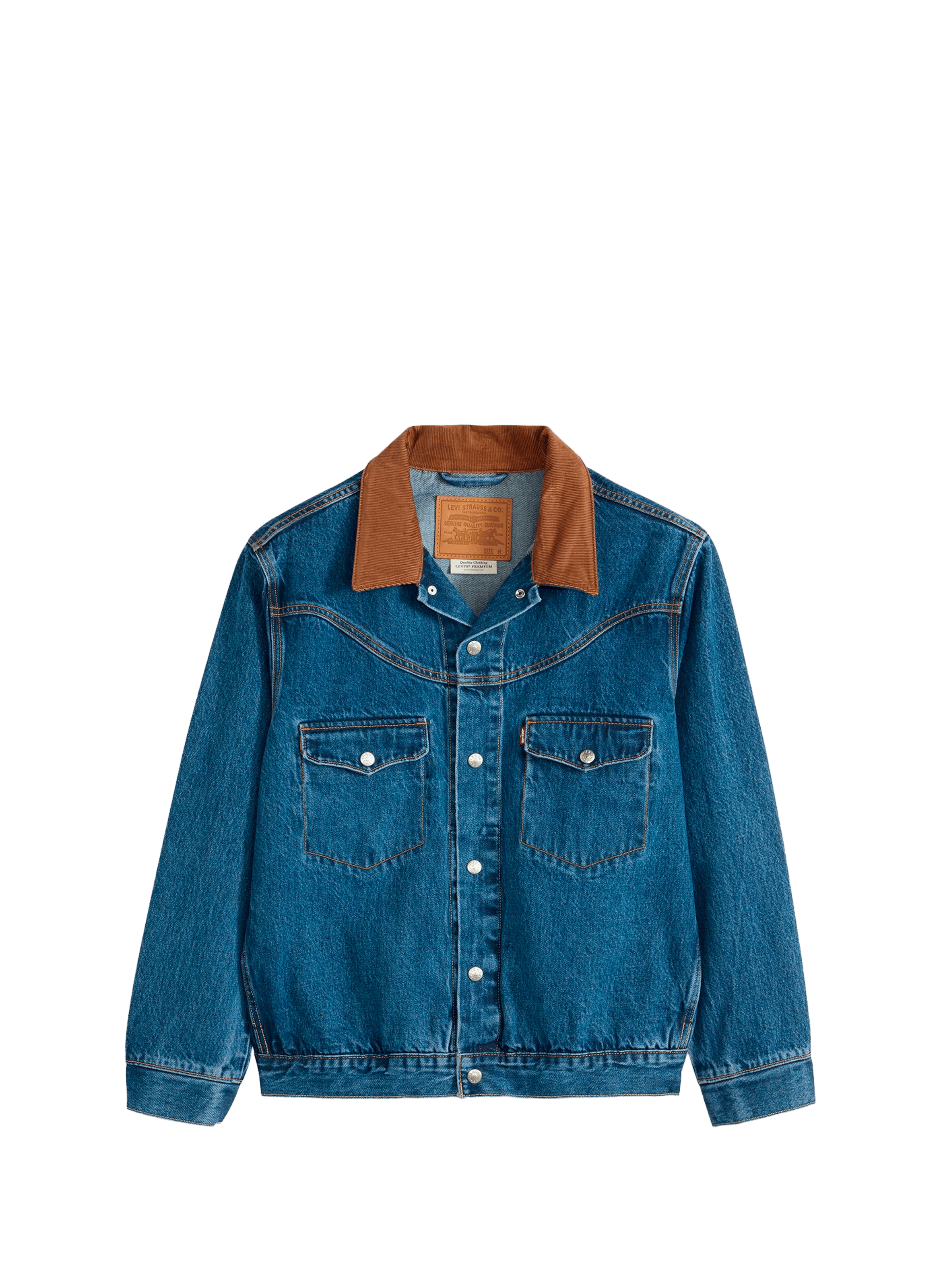 Oversized denim jacket LEVI'S Blue