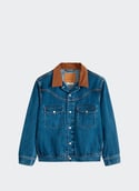 Veste droite col classique en coton WESTERN SHORTHORN TRK North acton trucker