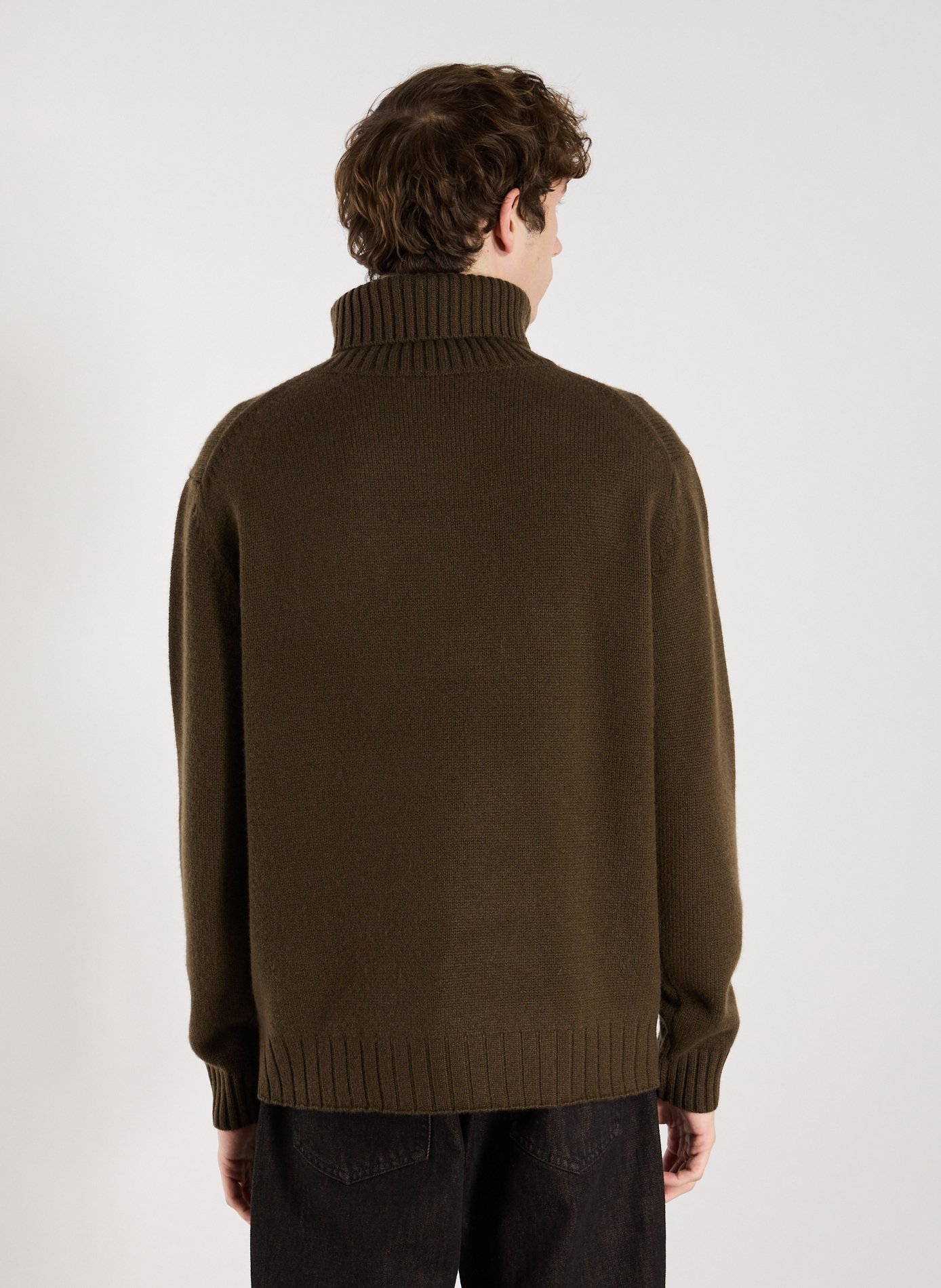 Pull col roulé CLOSED Vert