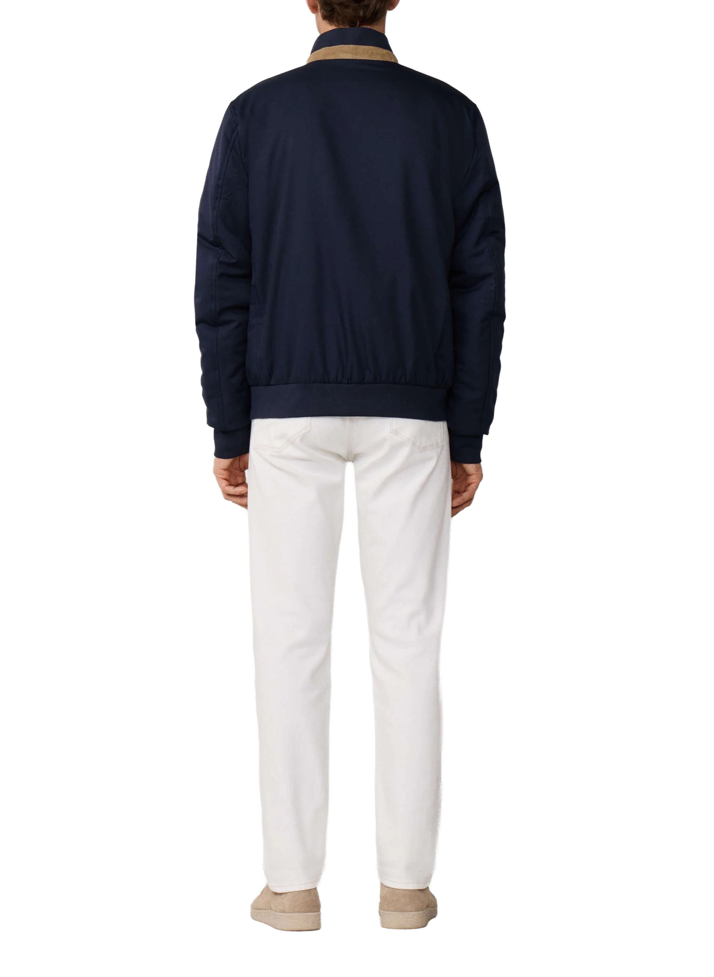 Blouson à col montant FACONNABLE Bleu