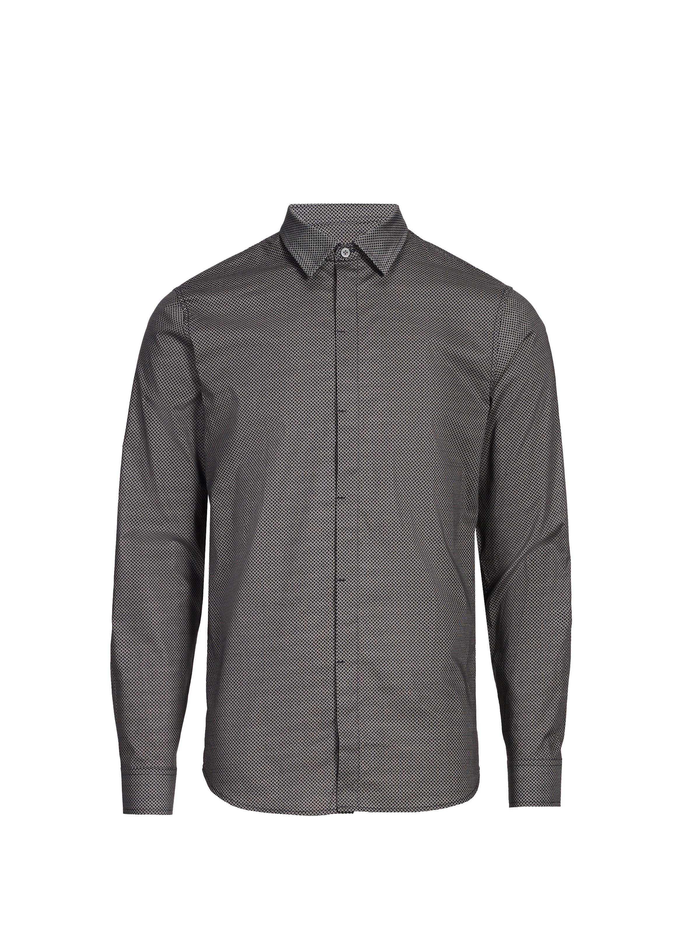 Cotton patterned shirt ARMANI EXCHANGE Blue