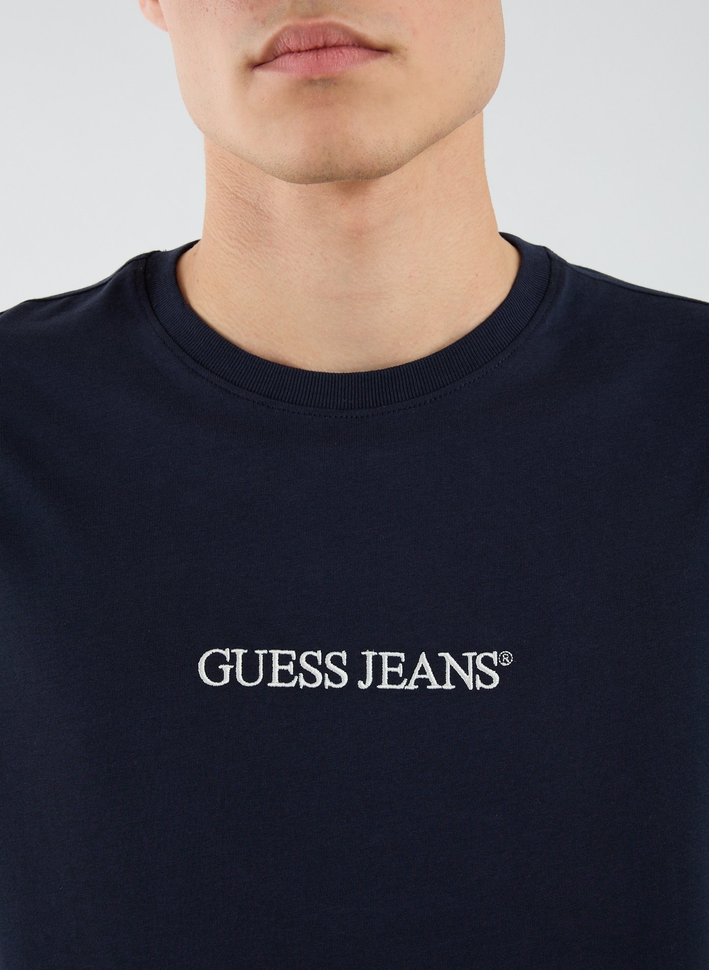 Classic Cotton T-Shirt GUESS Blue