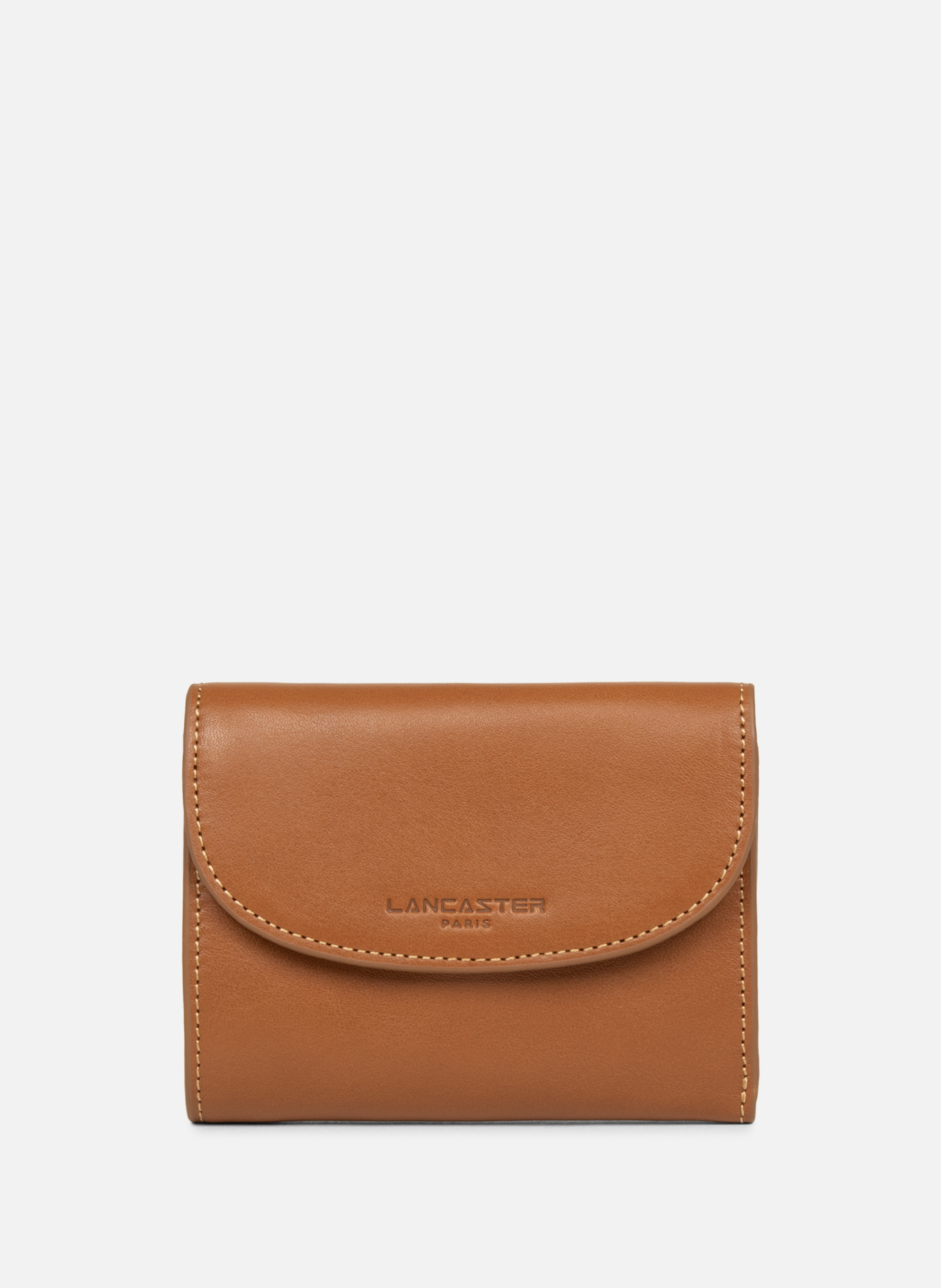 LANCASTER Back to back wallet - Légende Brown