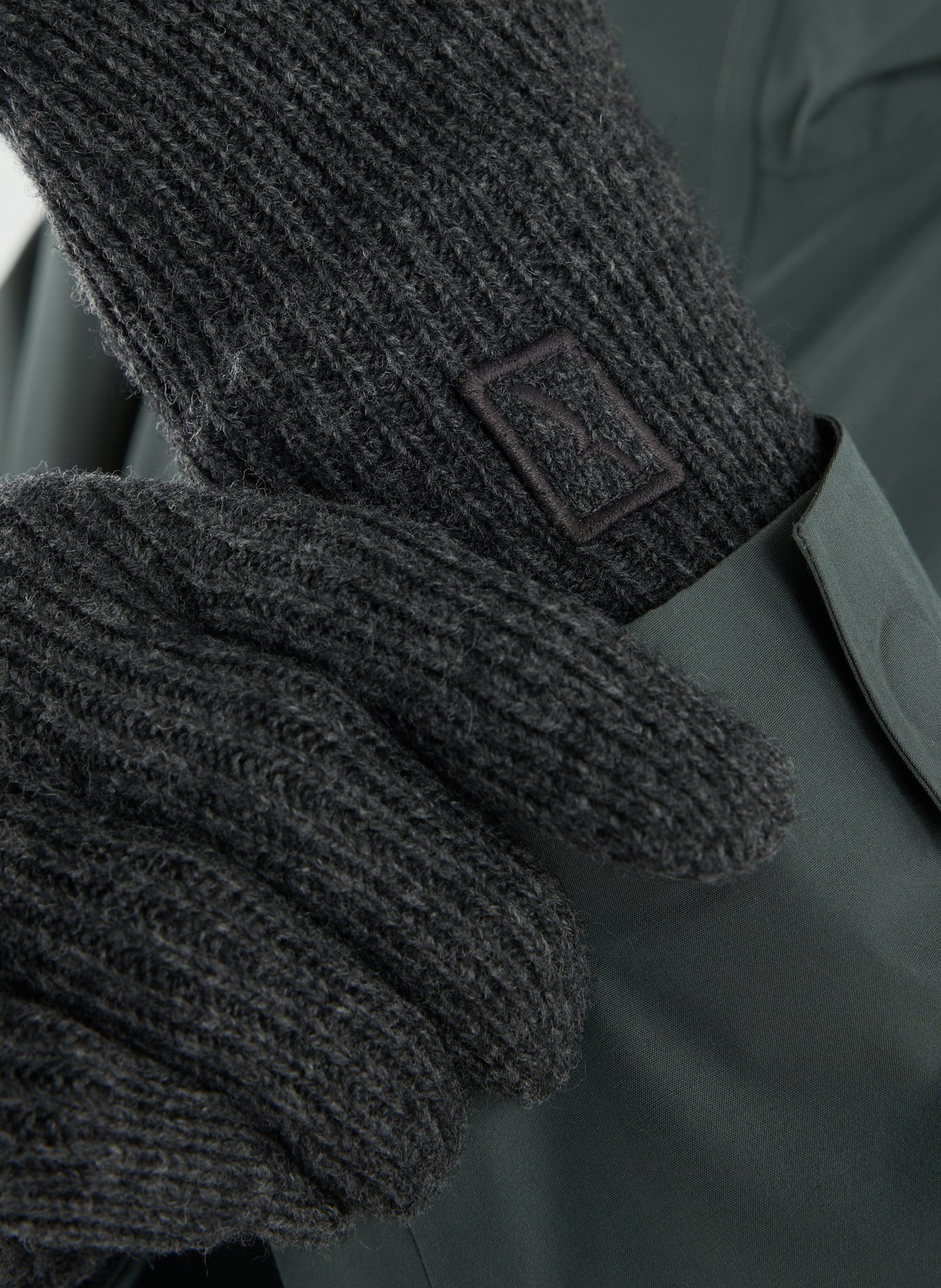 Wool-blend gloves  AIGLE Grey