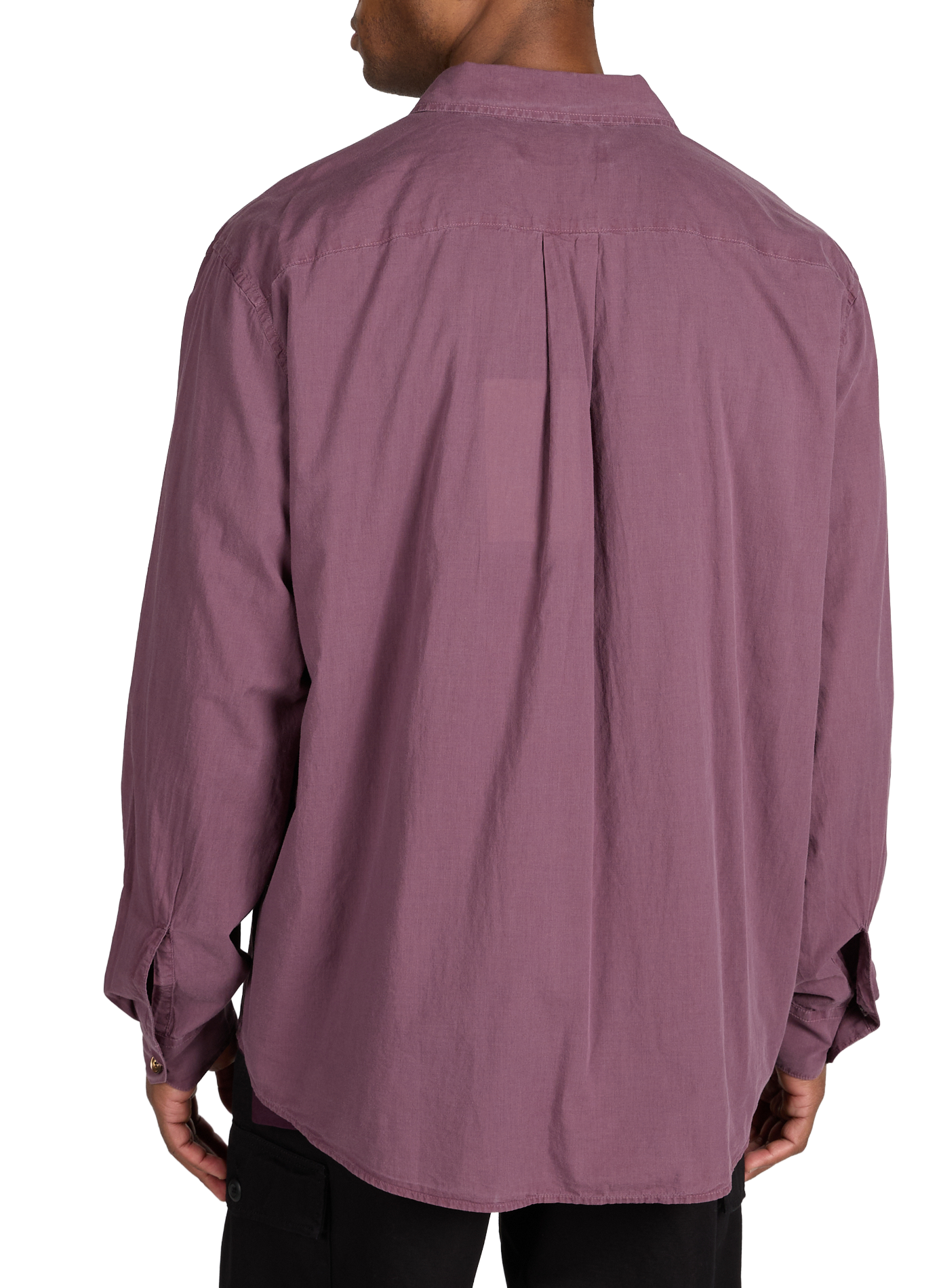 Chemise large col classique en coton OUR LEGACY Violet