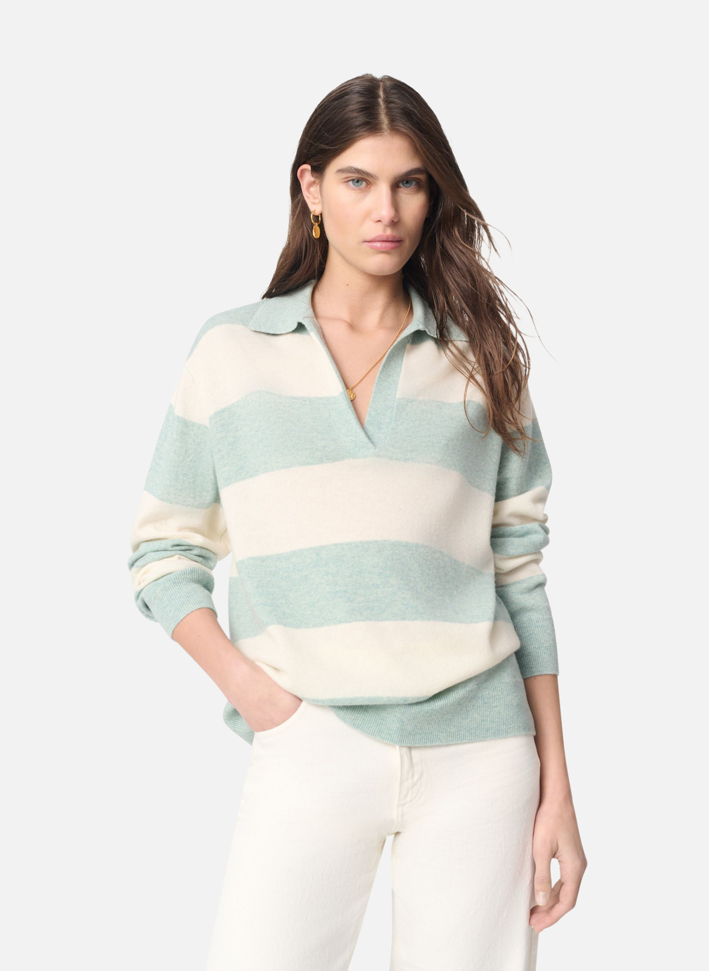 Pull gillian VANESSA BRUNO Bleu