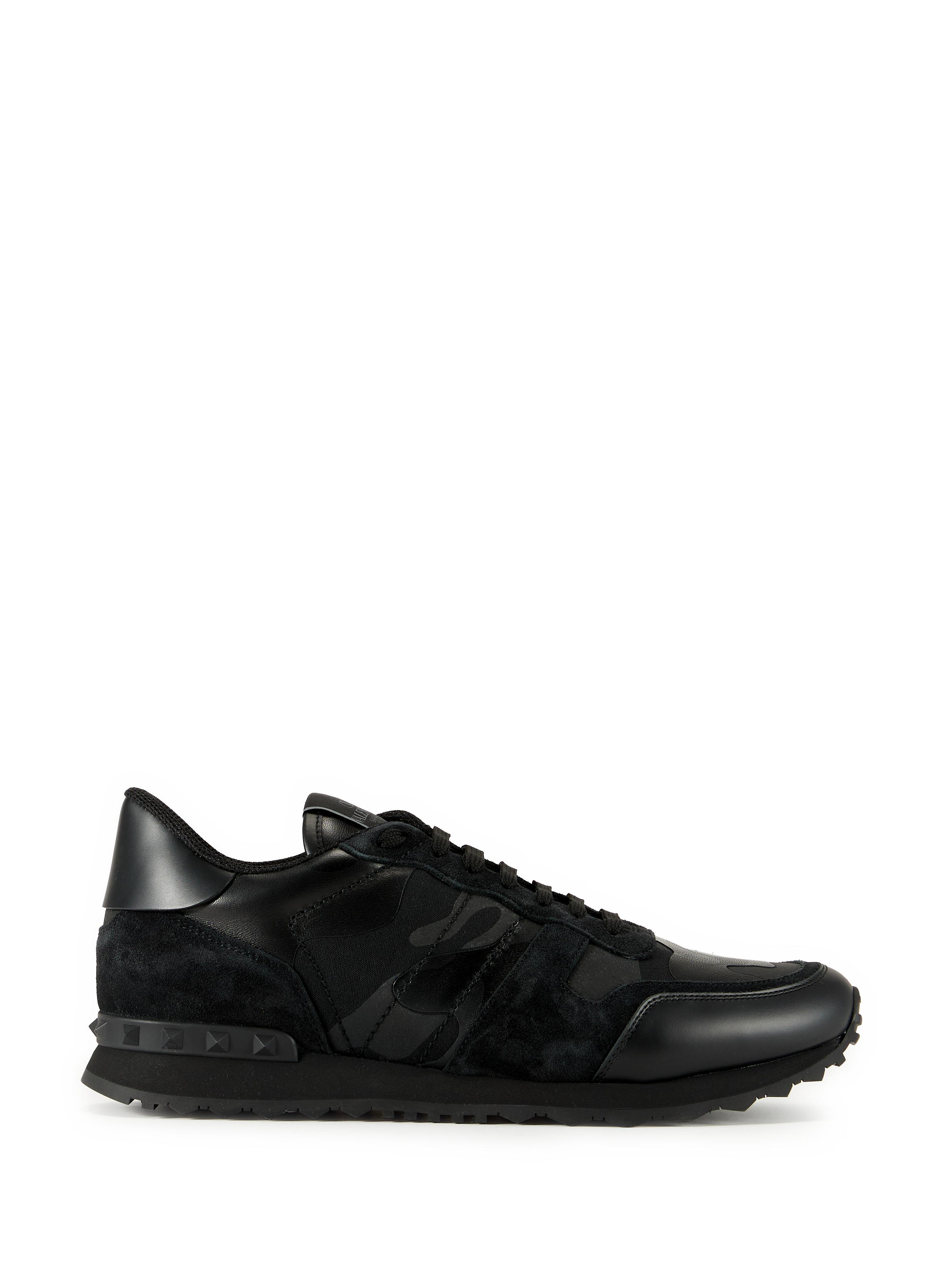 Leather sneakers VALENTINO Black