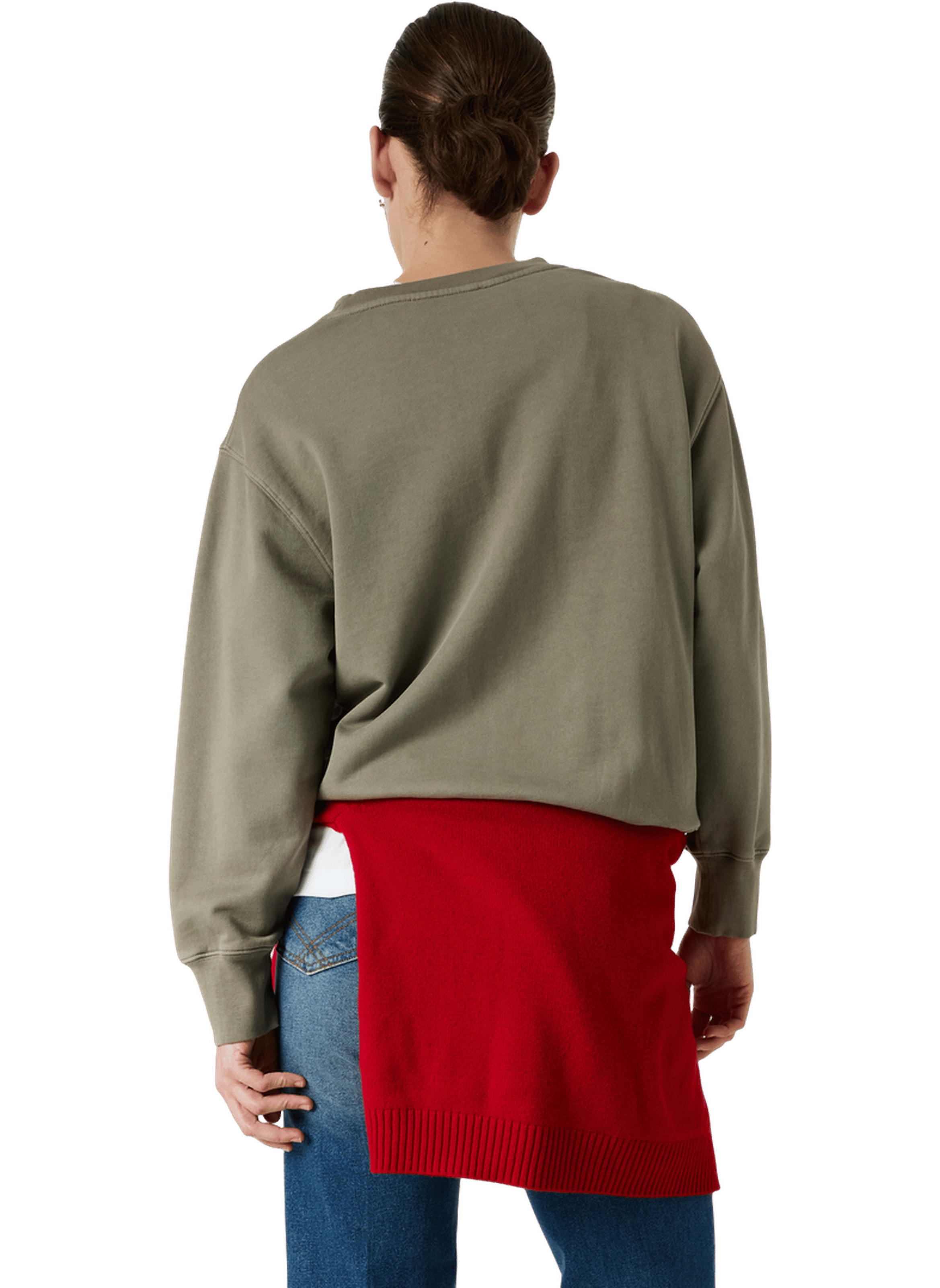 Sweat en coton - misha GERARD DAREL Vert