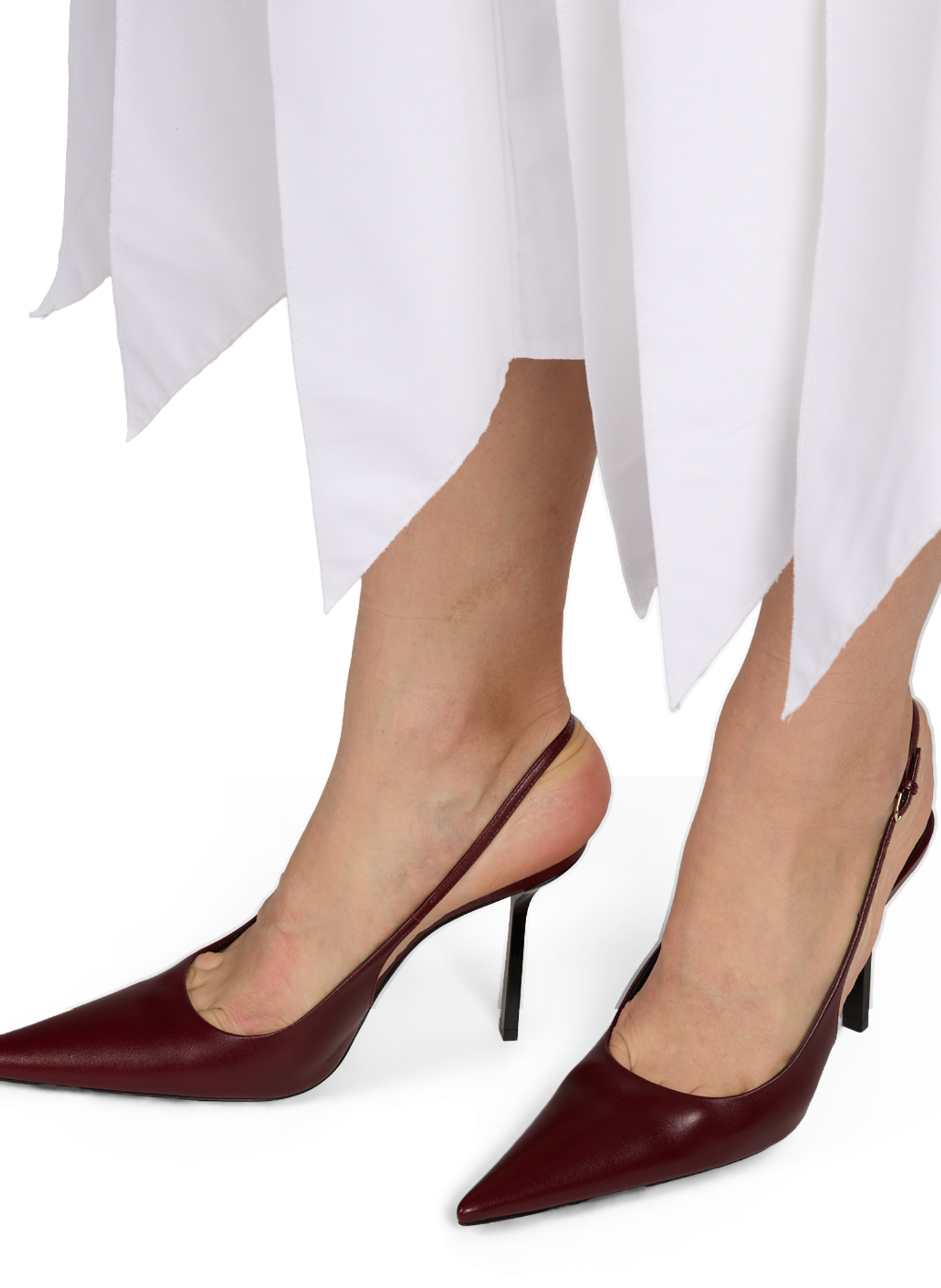 Escarpins à brides en cuir VICTORIA BECKHAM Rouge