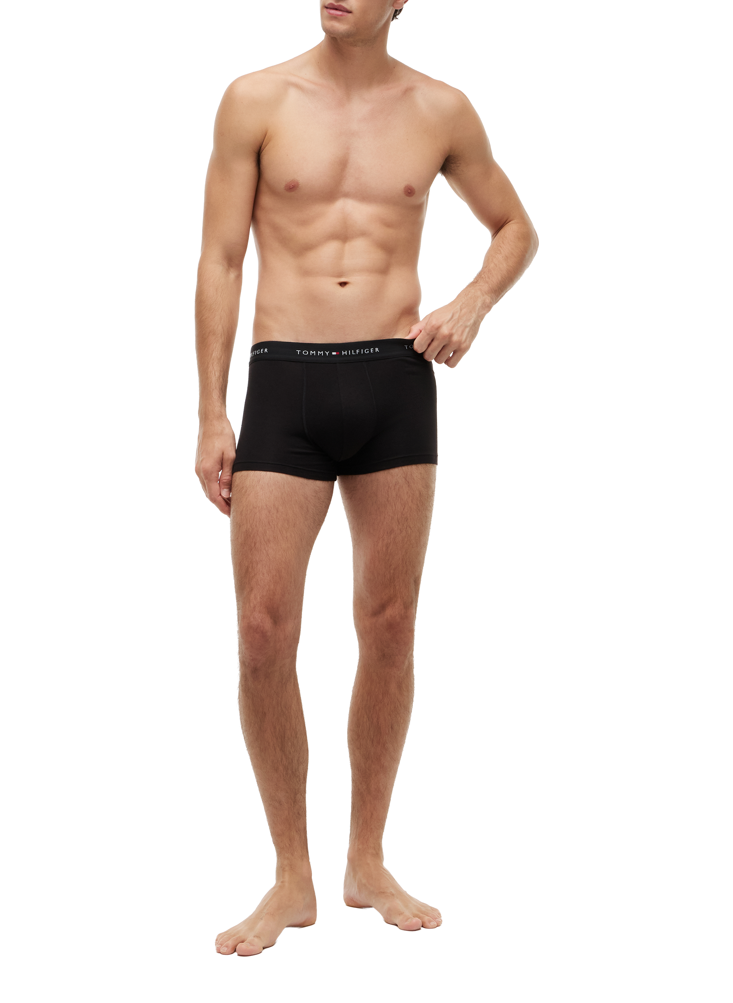 Lot de caleçons en coton mélangé TOMMY HILFIGER Noir