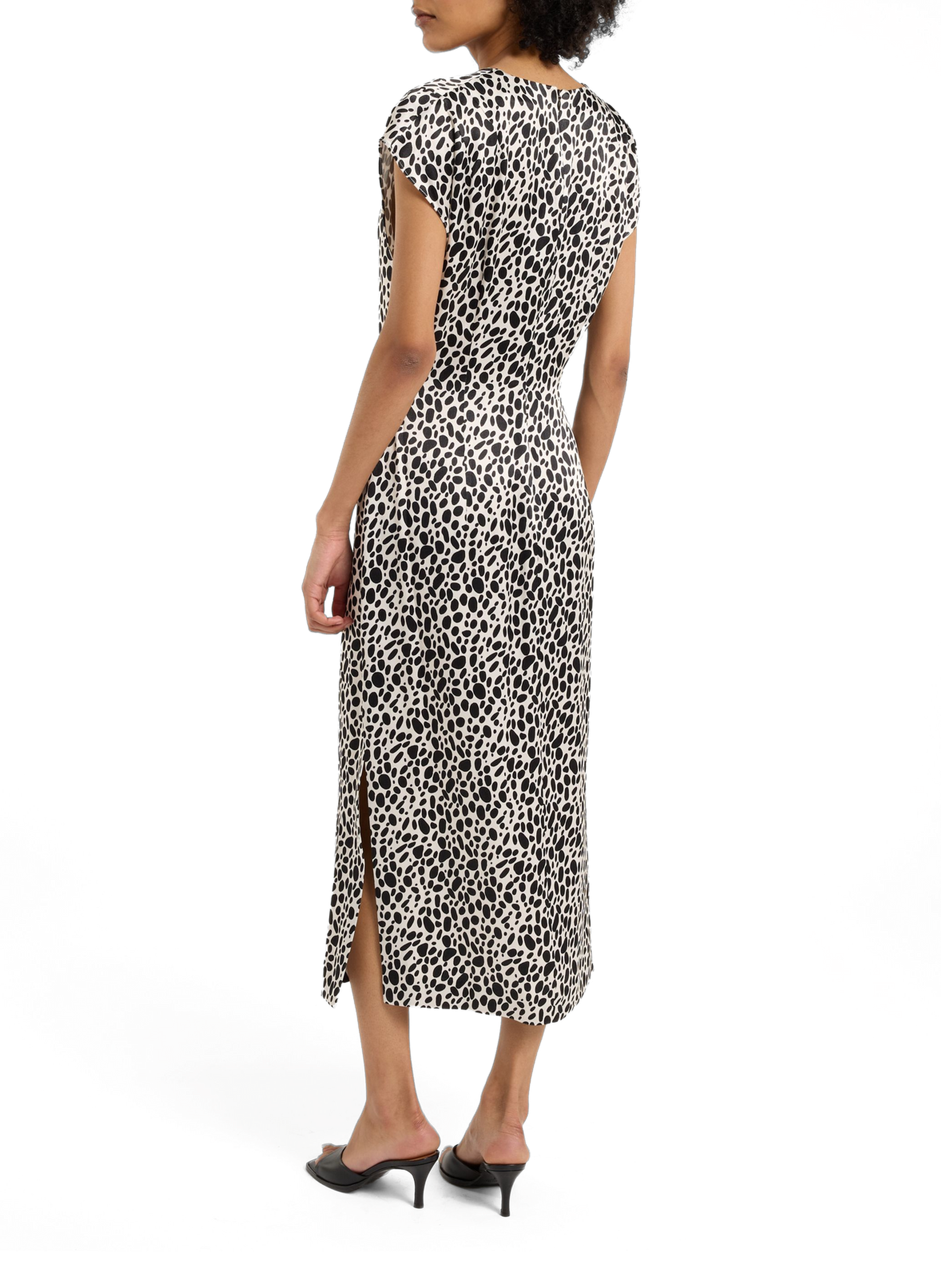 Long dress with Audrey print SAISON 1865 Multicolour