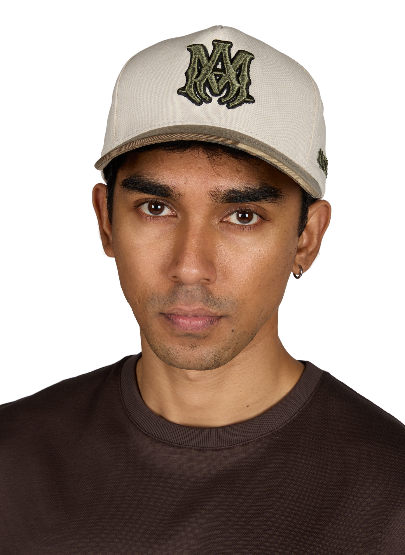 Casquette broderie logo en coton AMIRI Blanc