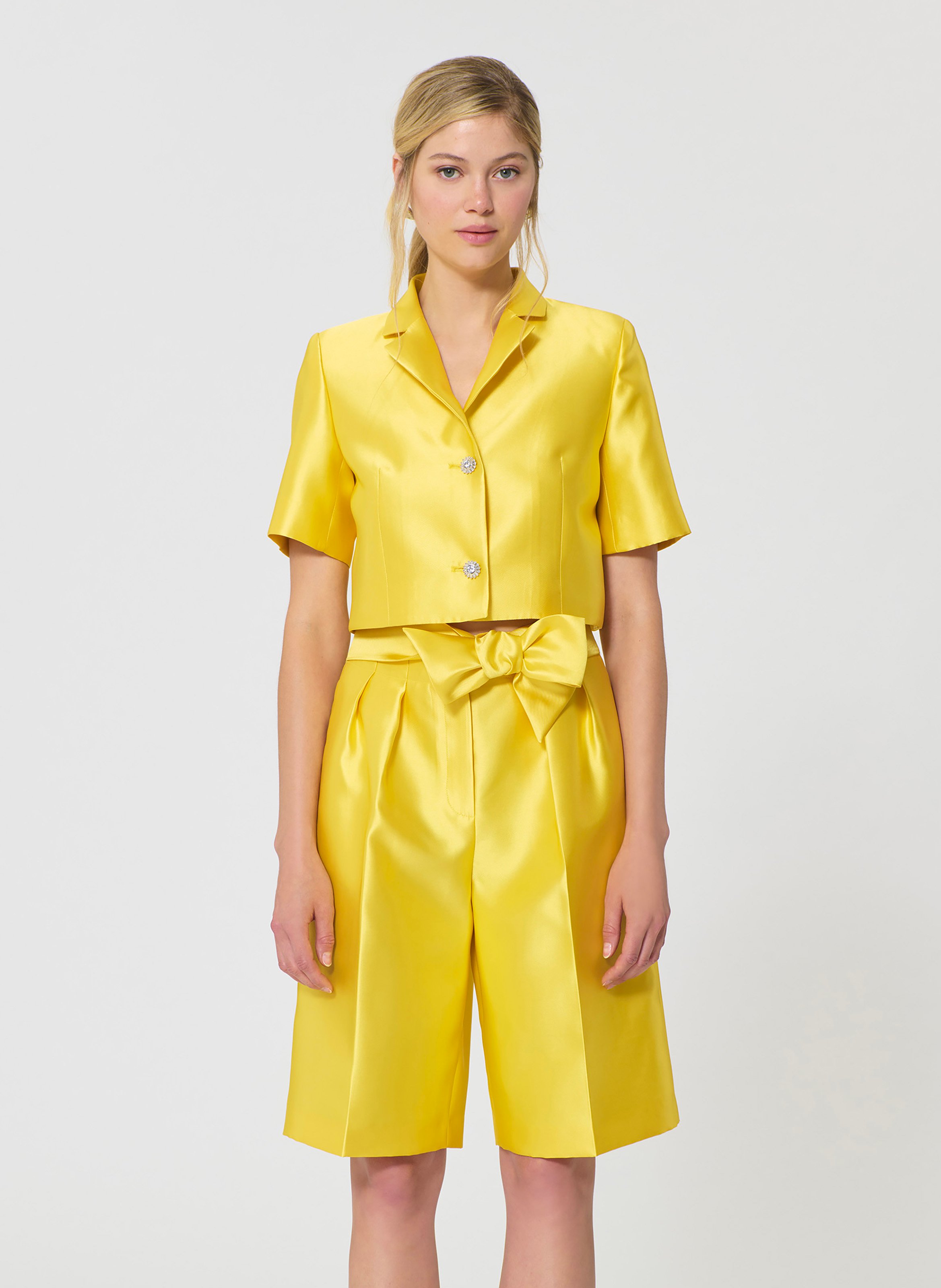 Veste violette TARA JARMON Jaune