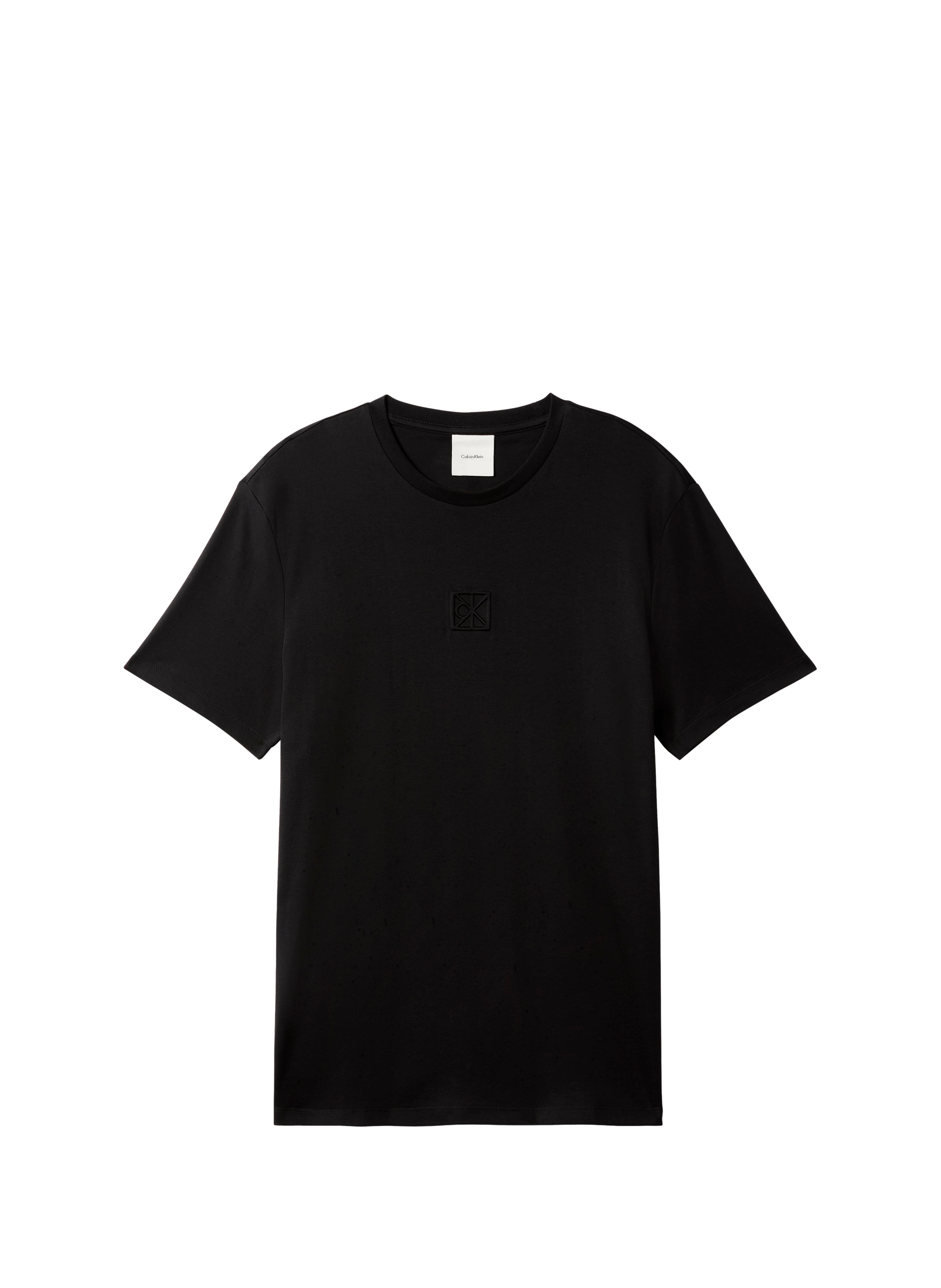 Cotton Logo T-shirt CALVIN KLEIN Black