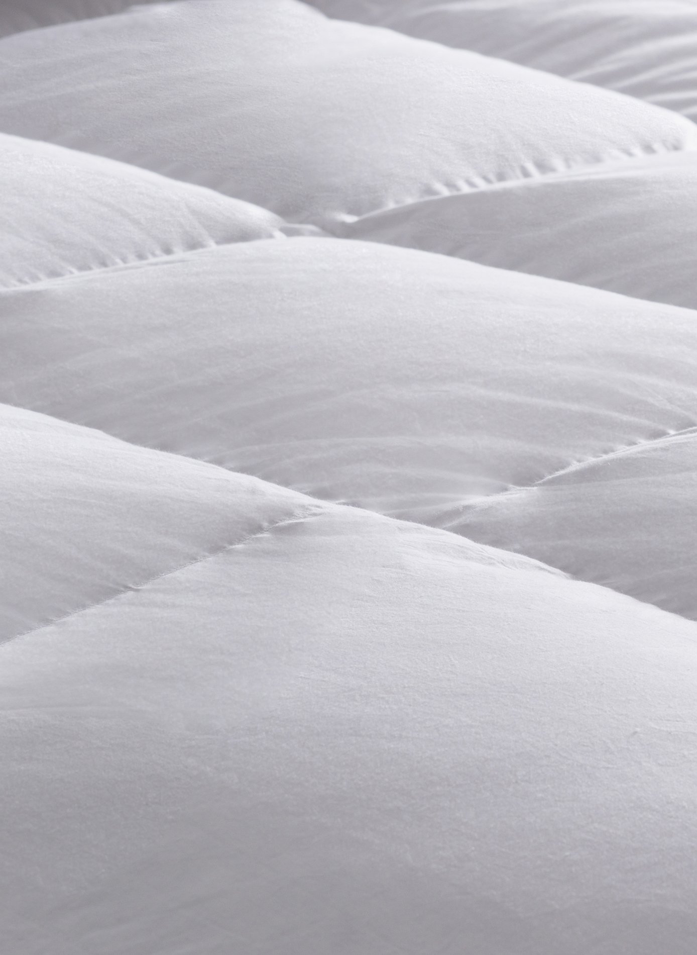 Couette népal  - 80% duvet canard - temperee DROUAULT Blanc