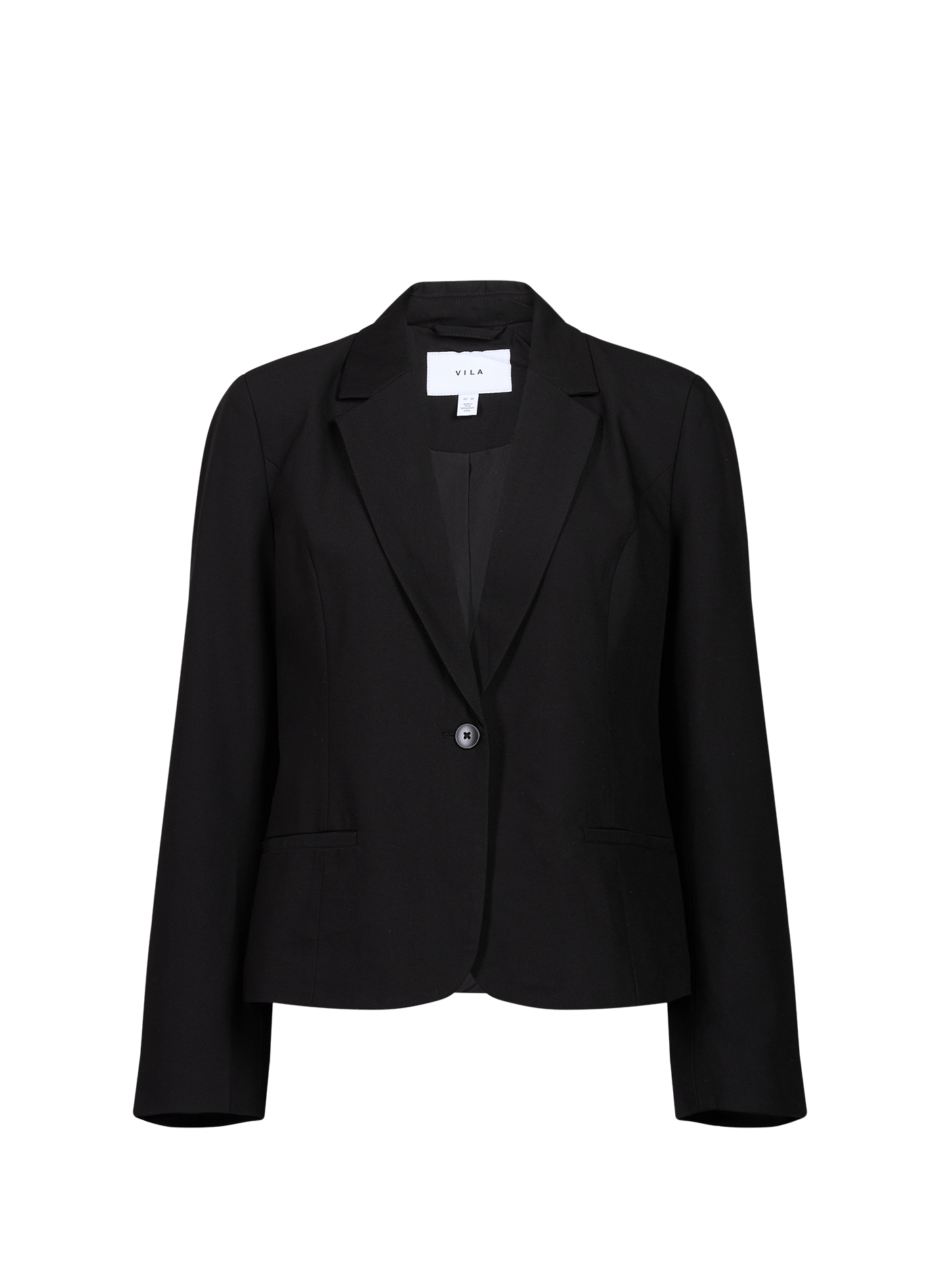 Blazer cintré uni VILA Noir