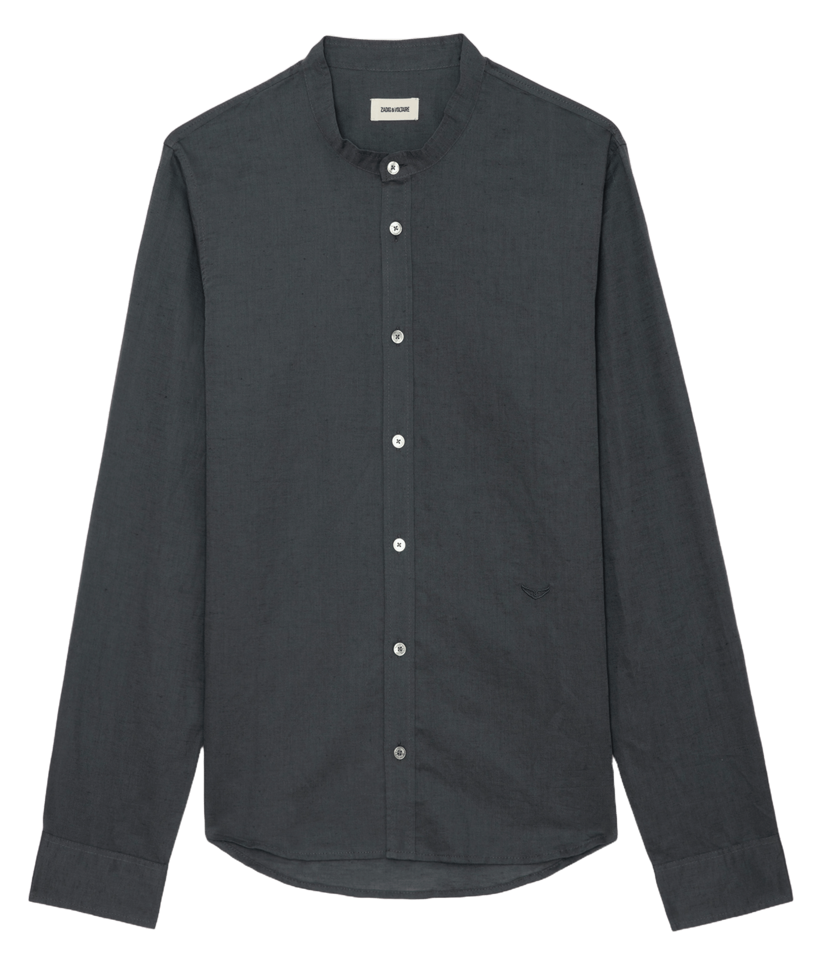 Stan mixed linen shirt ZADIG&VOLTAIRE Blue