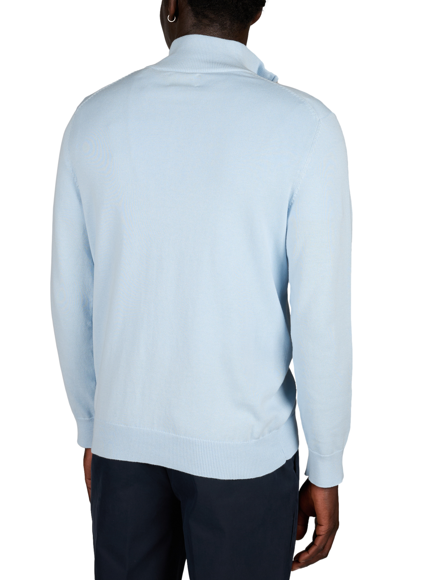Pull à col zippé GANT Bleu