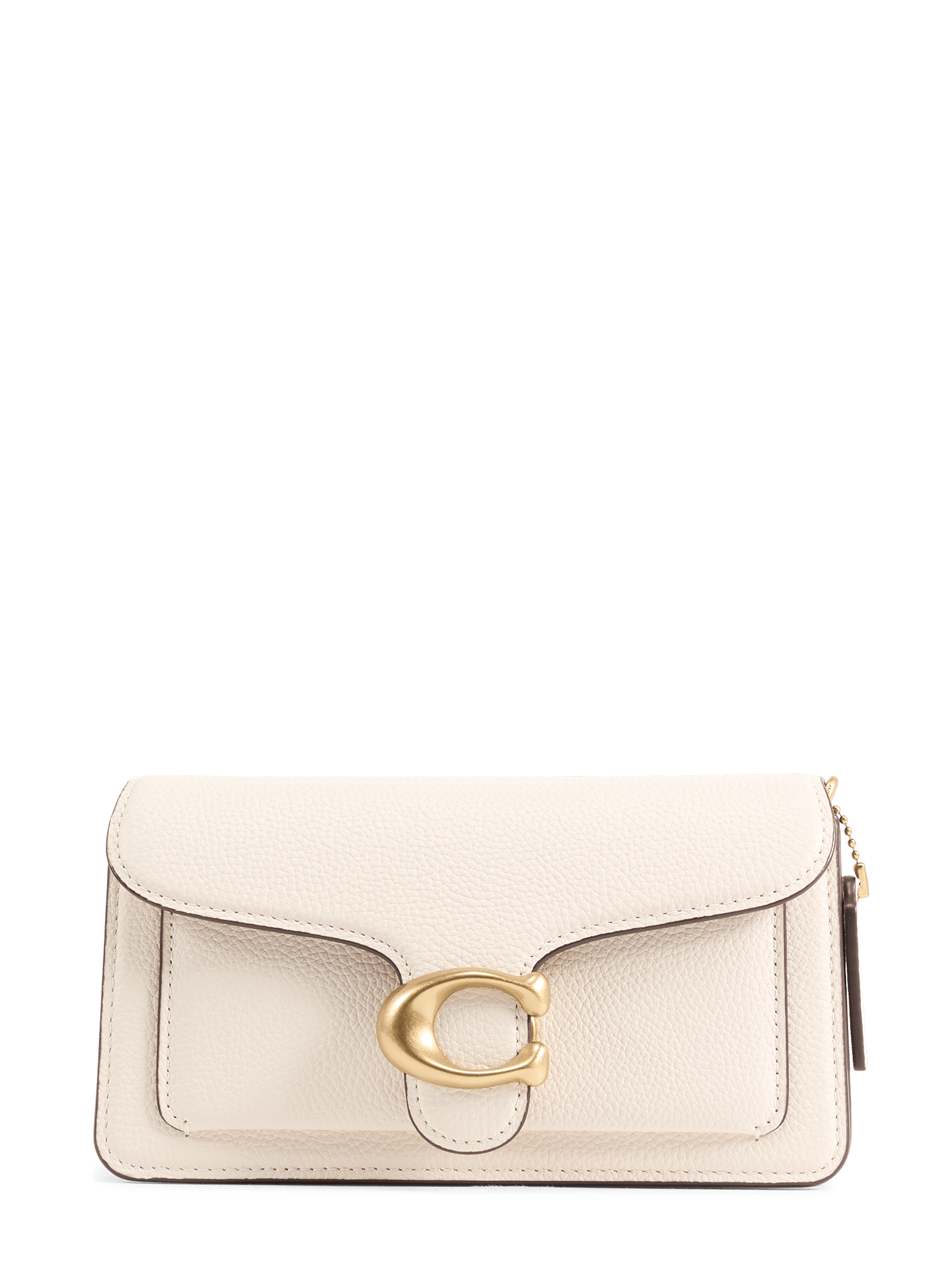 Grained leather bag COACH Beige