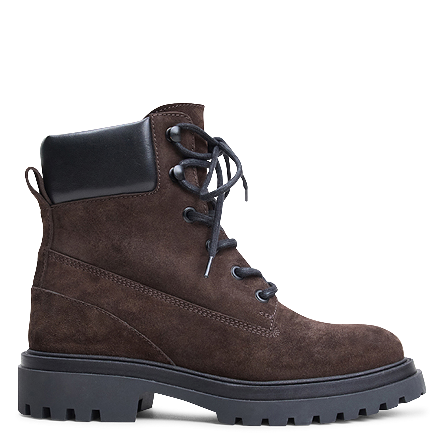 Boots à lacets en cuir louane JONAK Marron