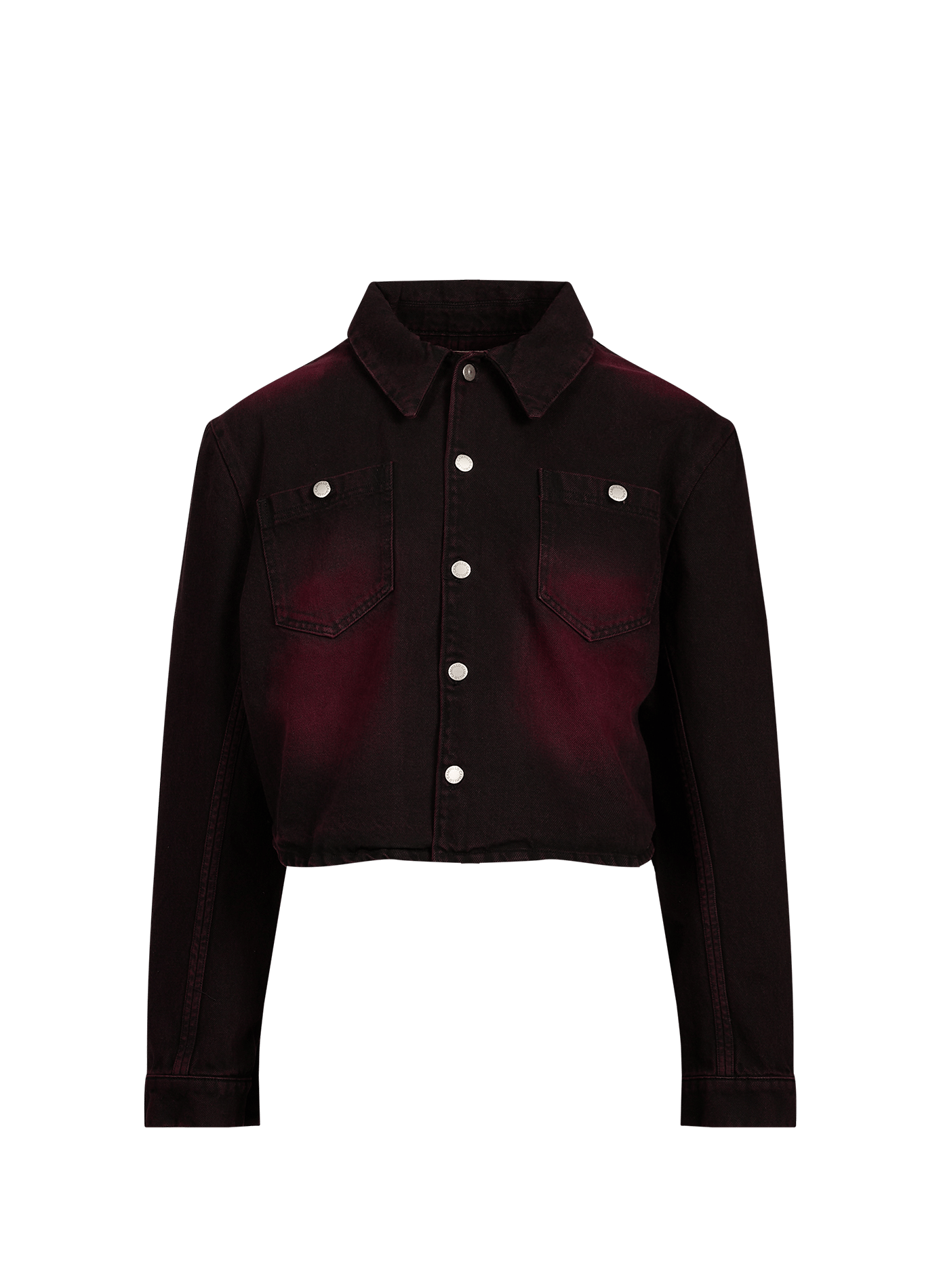 Ruedo Short Washed Cotton Overshirt CAMPILLO Red