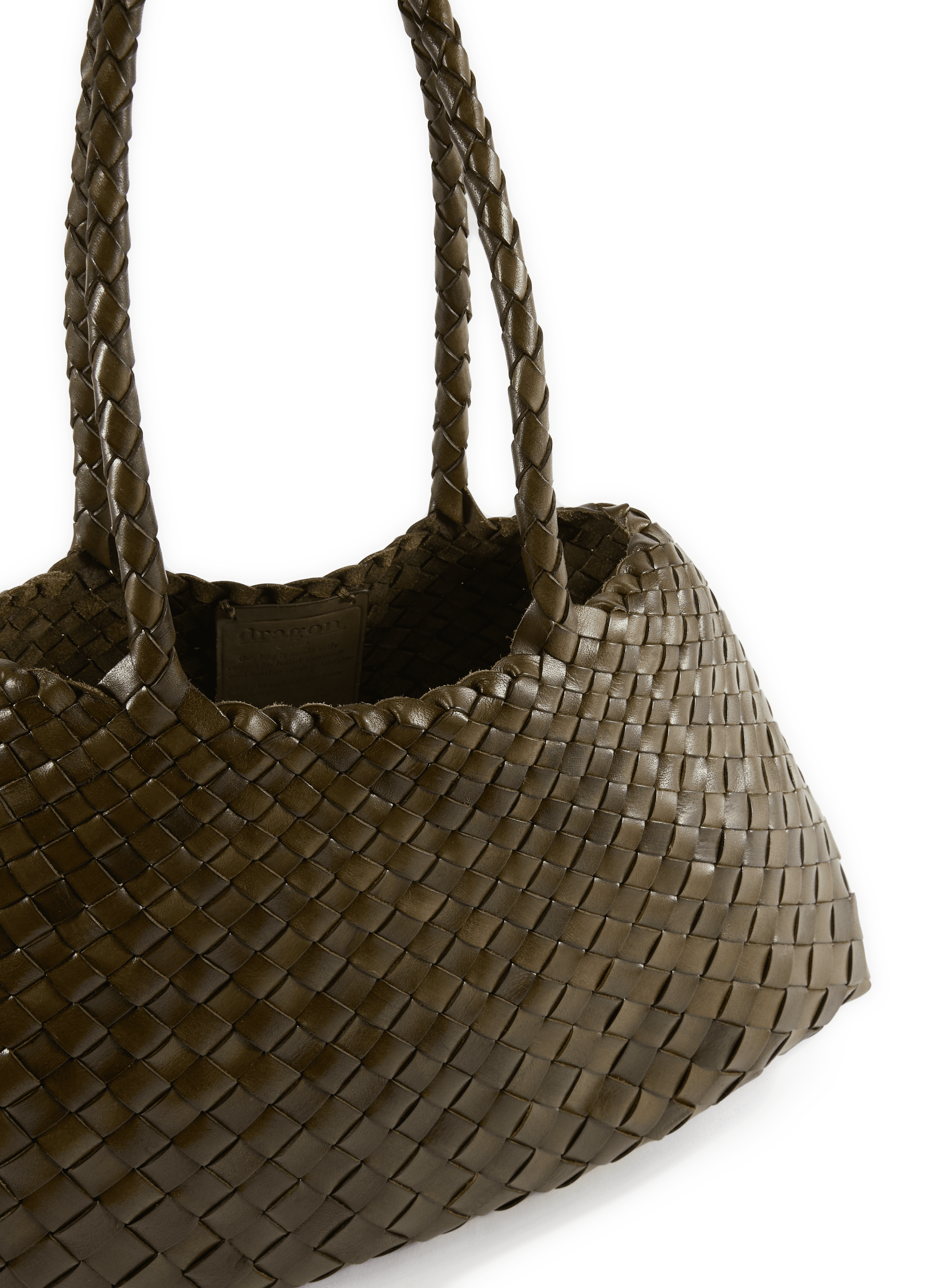 Einkaufstasche Santa Croce Big | Khaki DRAGON DIFFUSION Damen