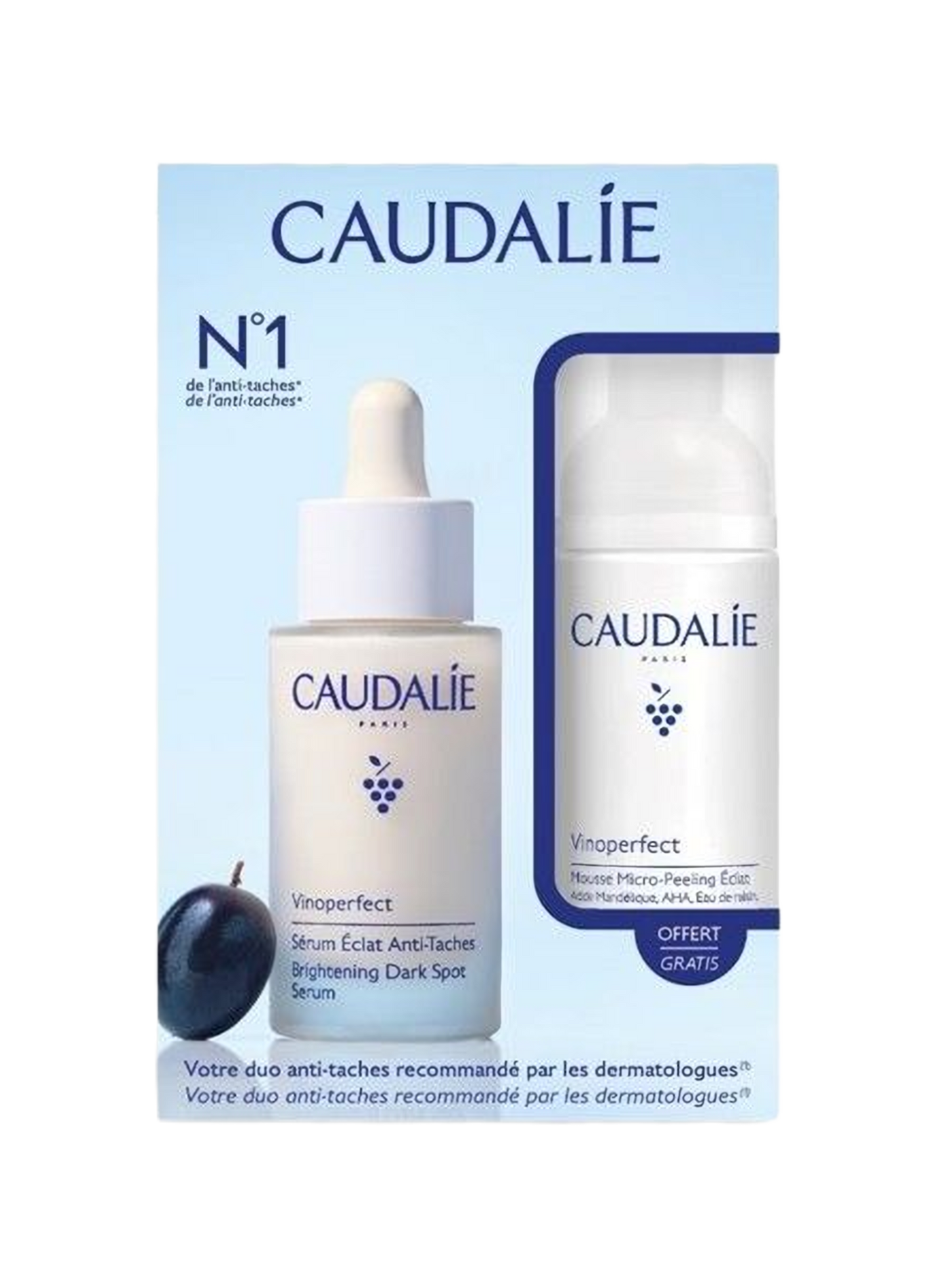 Coffret Vinoperfect Sérum & Mousse 2026 CAUDALIE No color