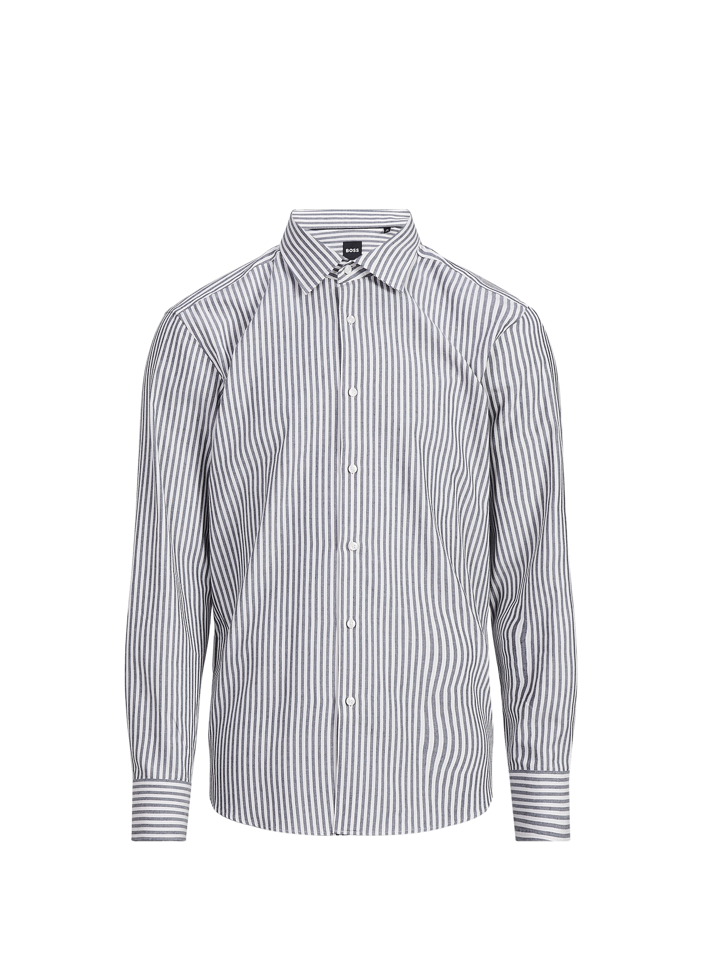 Straight Striped Shirt BOSS Blue