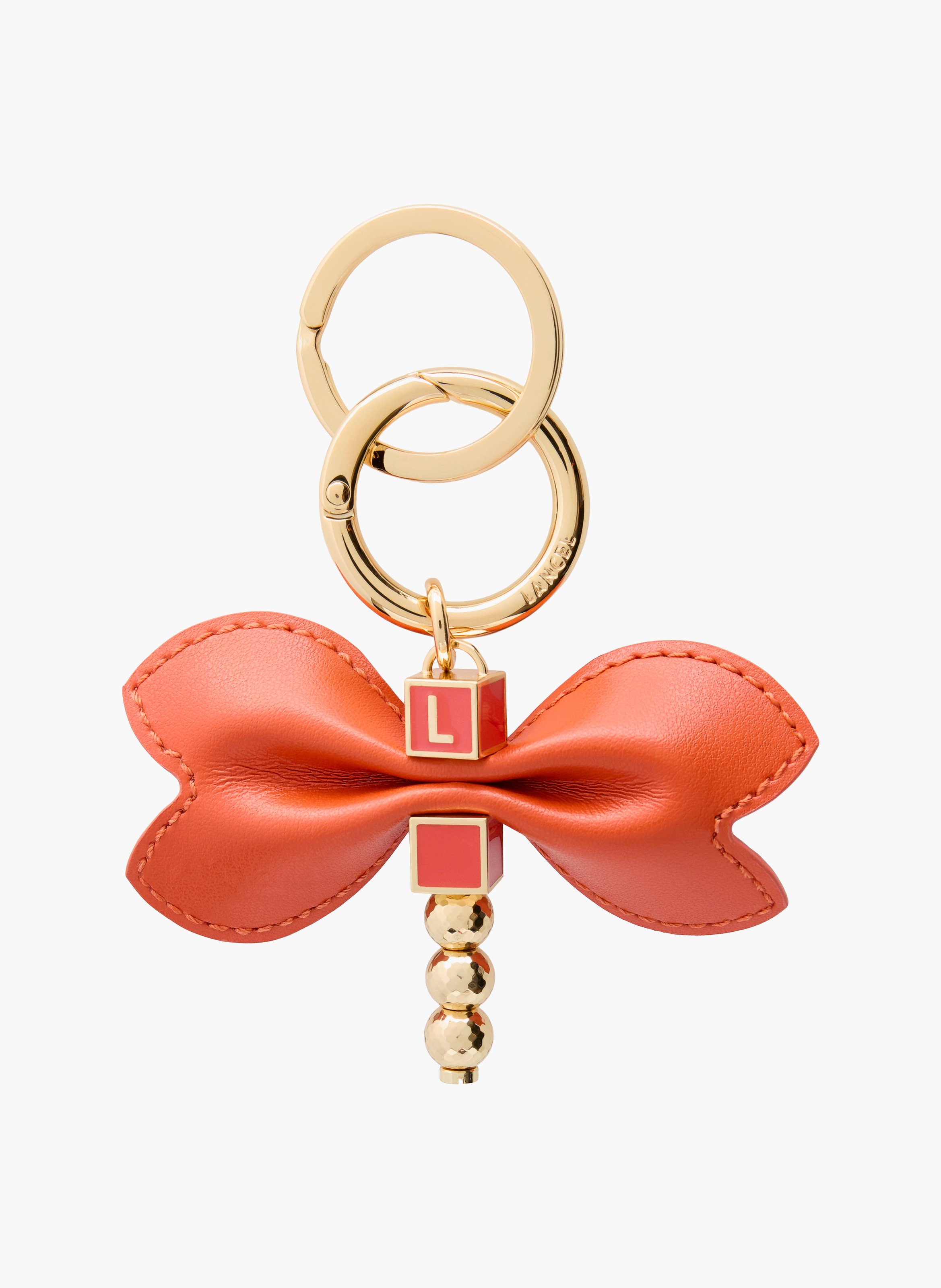 Porte-clés dragonfly LANCEL Orange