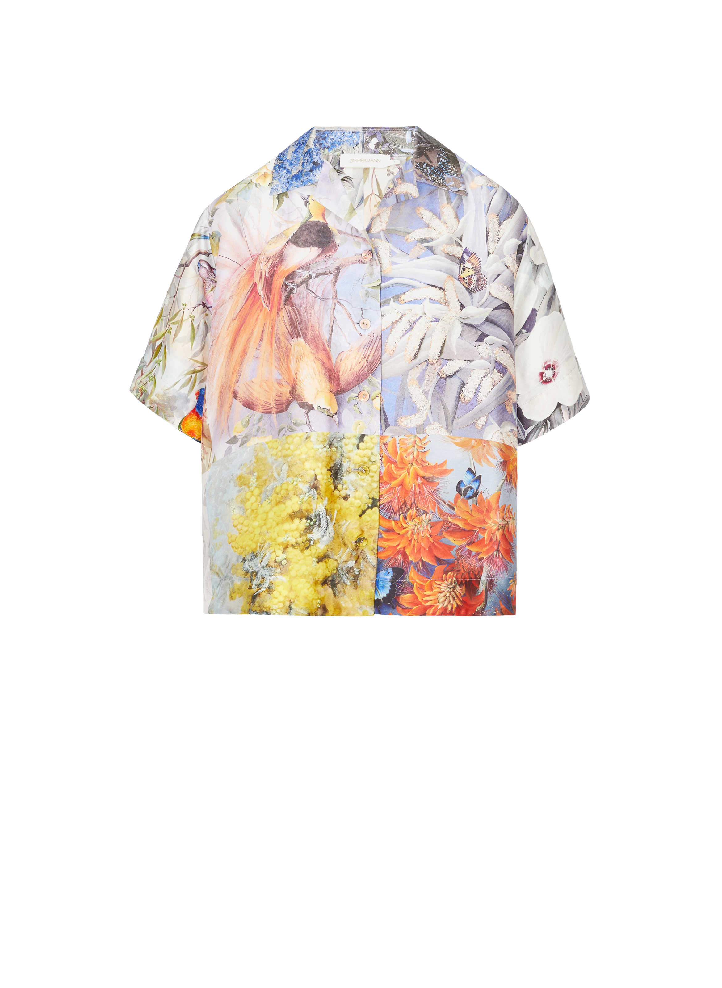 Chemise Botanica en soie