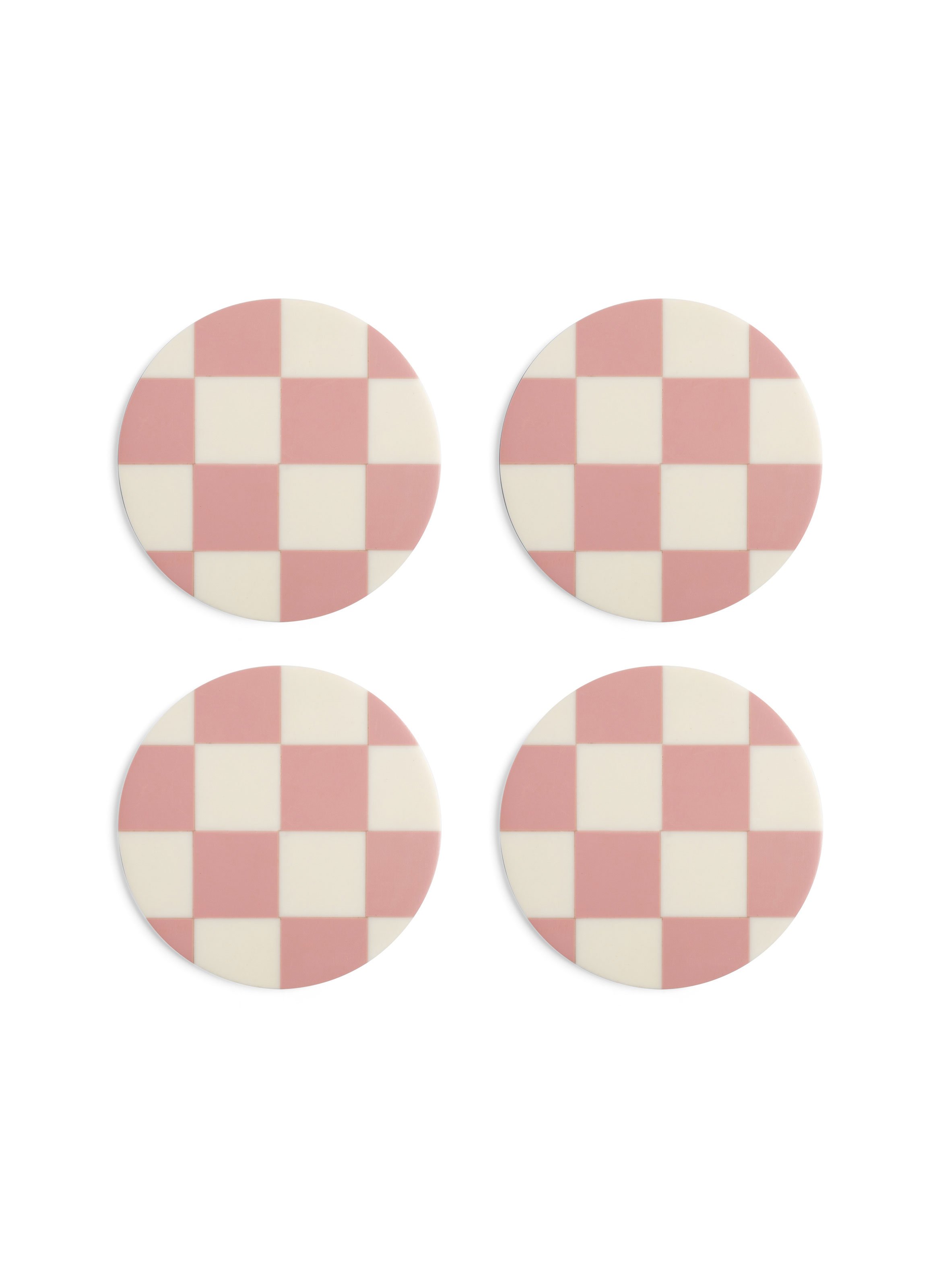 &K AMSTERDAM Sous-verre damier Multicolore