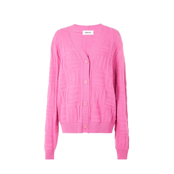 Cardigan à monogramme