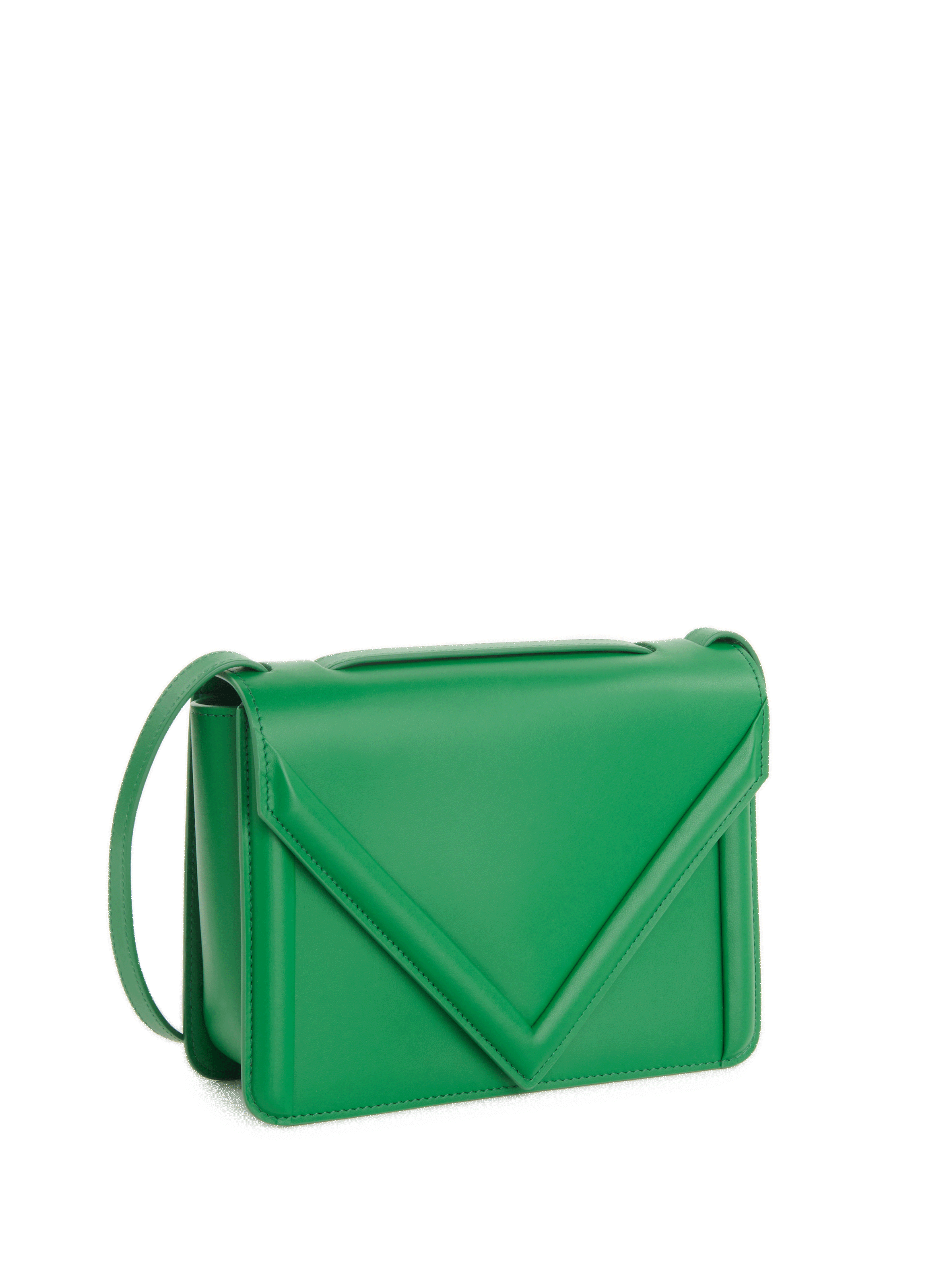 Leather shoulder bag MANSUR GAVRIEL Green