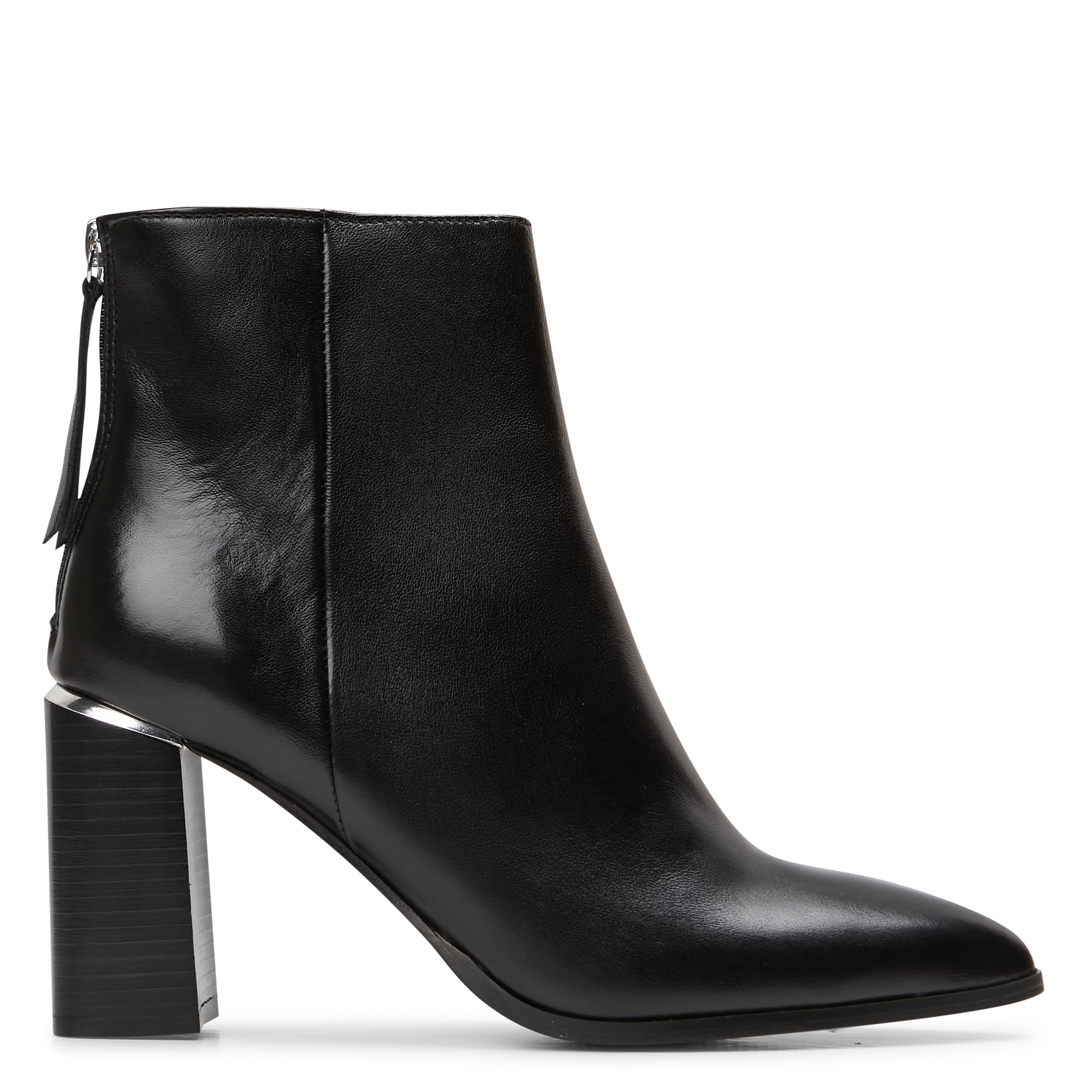 Bottines en cuir