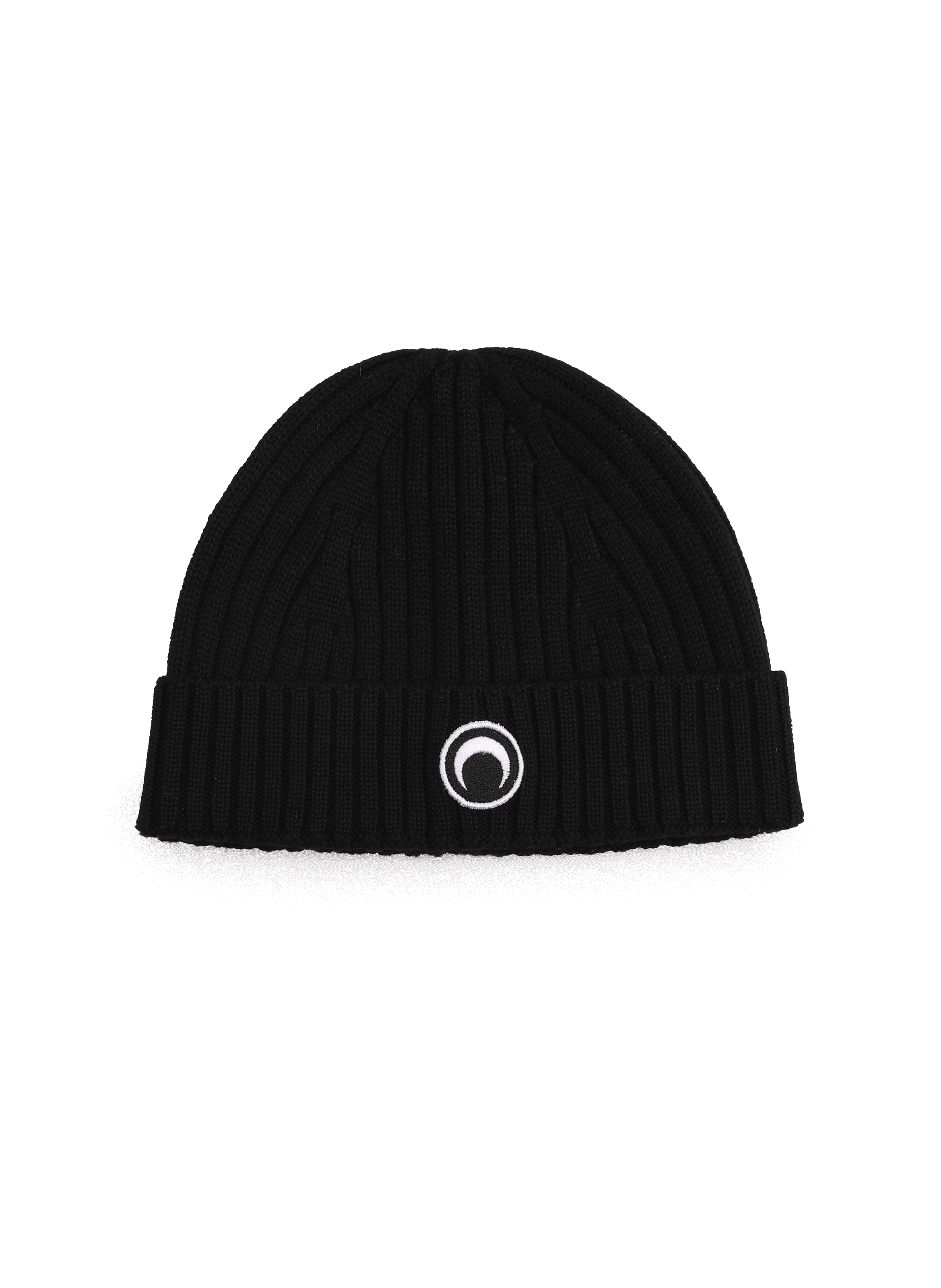 MARINE SERRE Wool beanie  Black