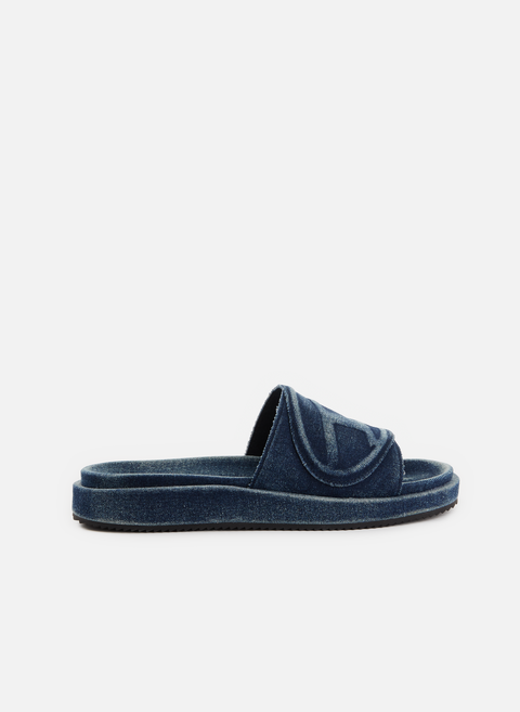 Flat denim sandals BlueDIESEL 