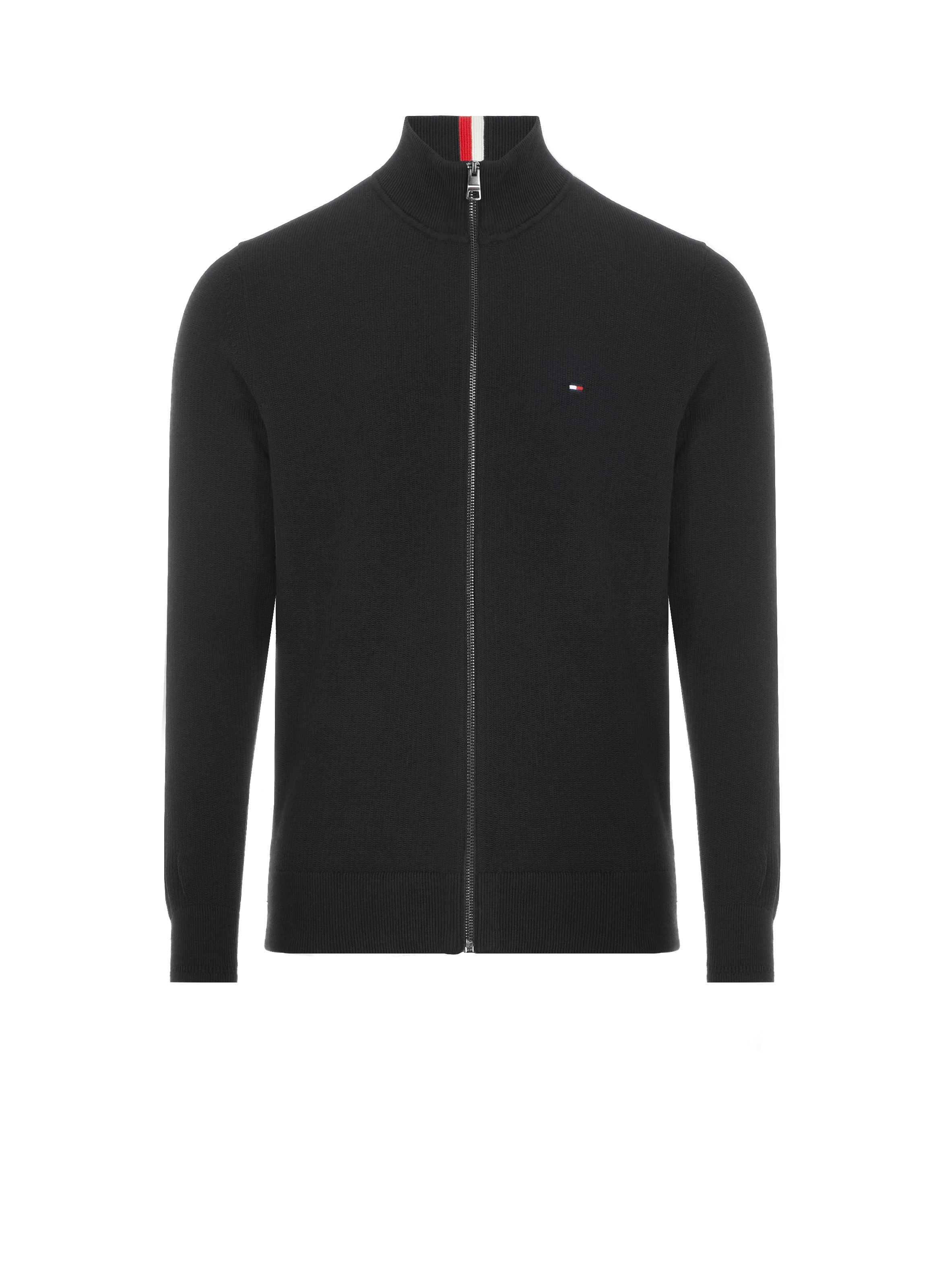 Gilet en coton organique Noir