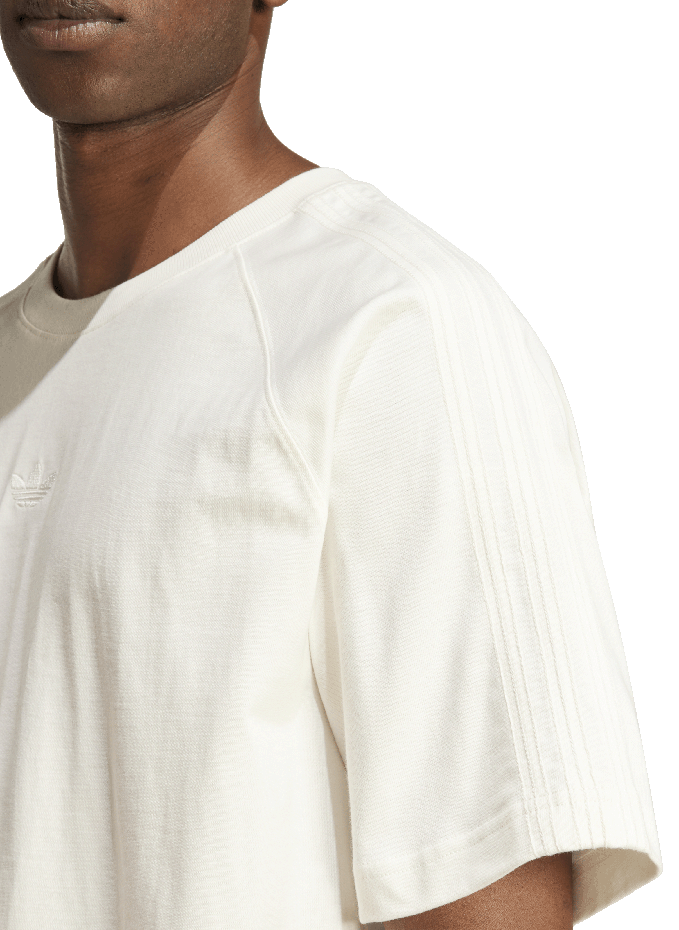 Premium Essentials cotton T-shirt ADIDAS White