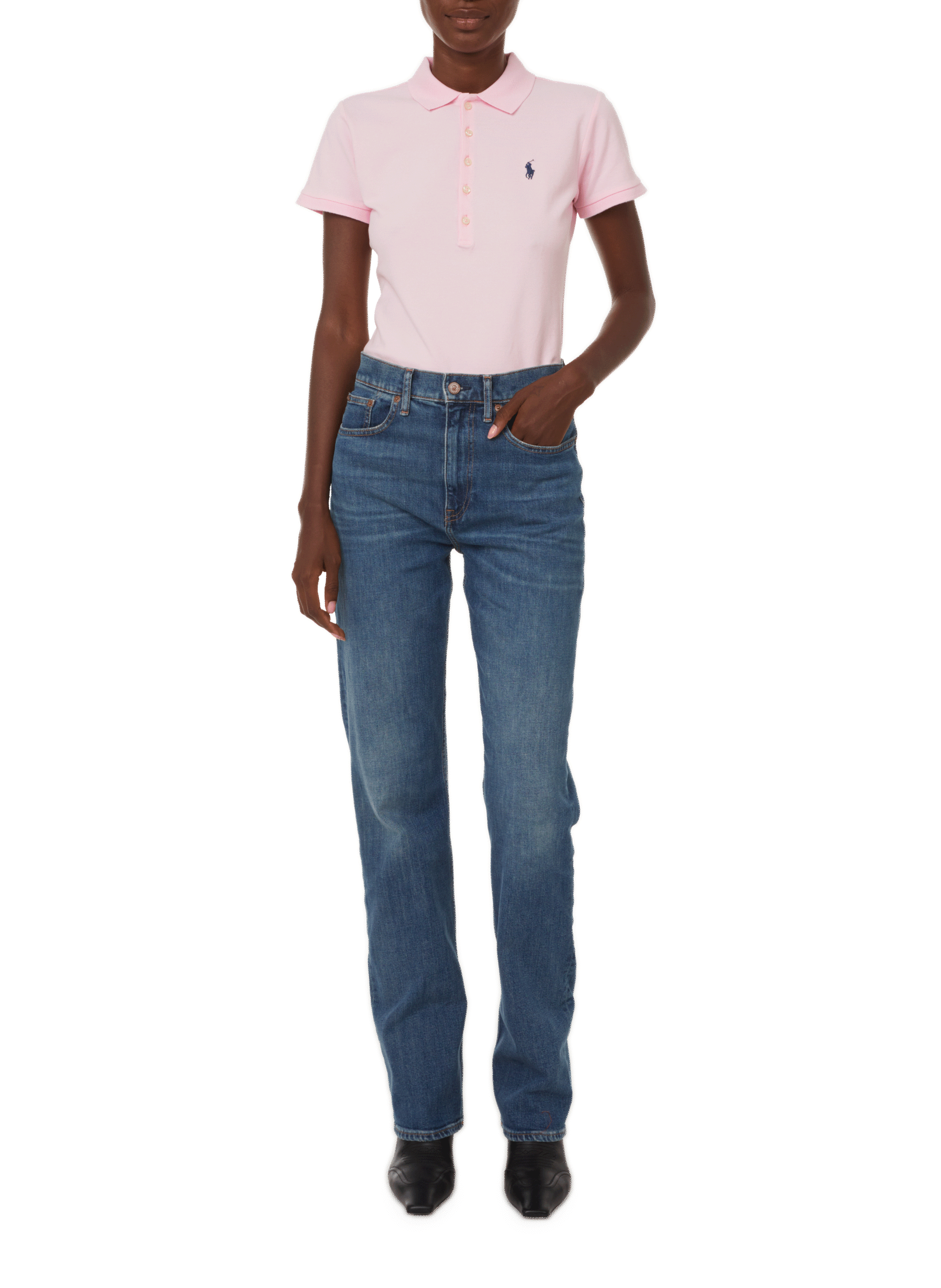 Cotton polo shirt POLO RALPH LAUREN Pink