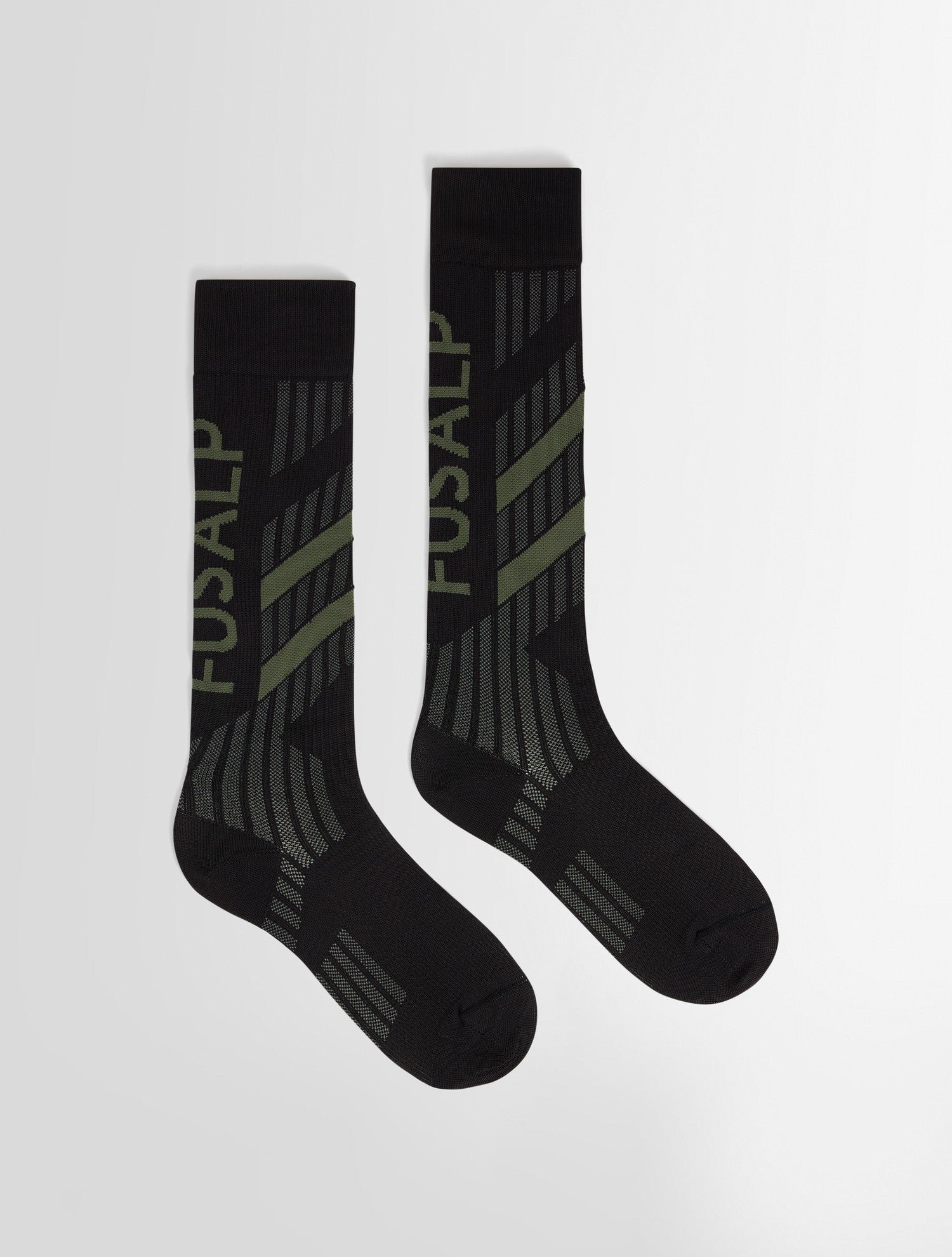 Chaussettes sock tech coupe regular FUSALP Kaki