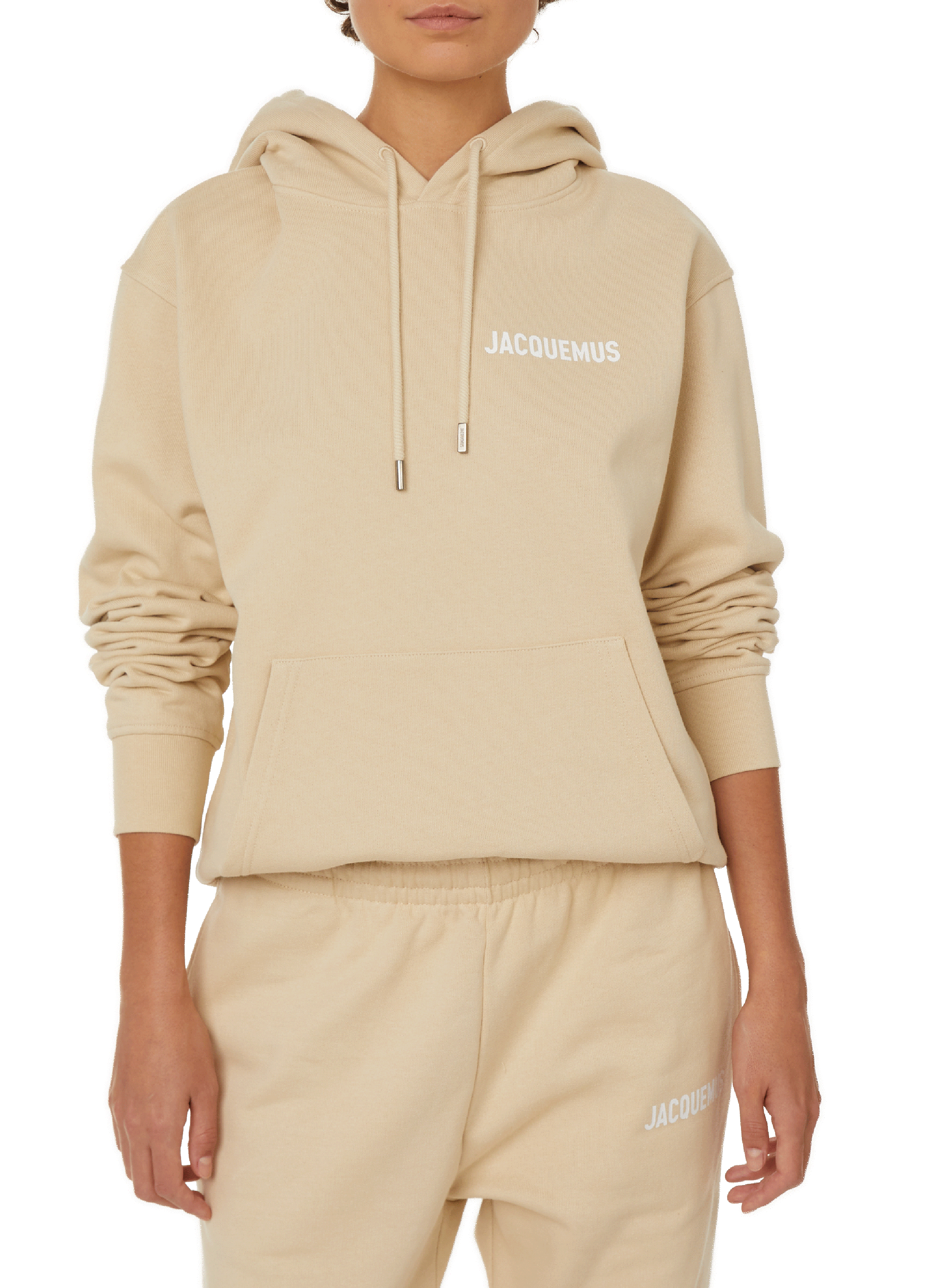 JACQUEMUS Le sweatshirt Jacquemus en coton Beige
