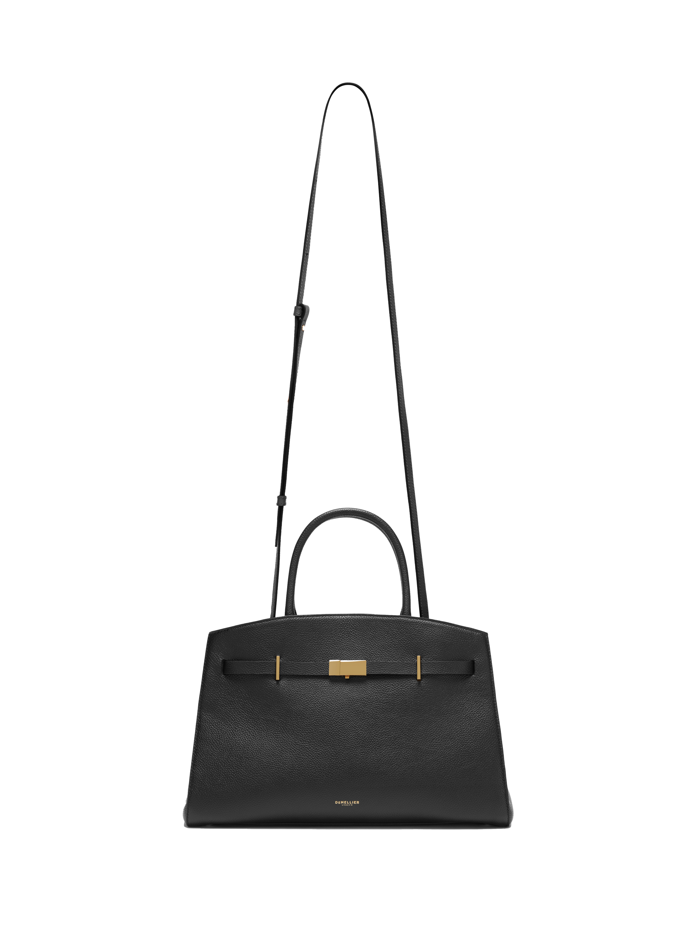 DEMELLIER LONDON Cleo leather handbag Black
