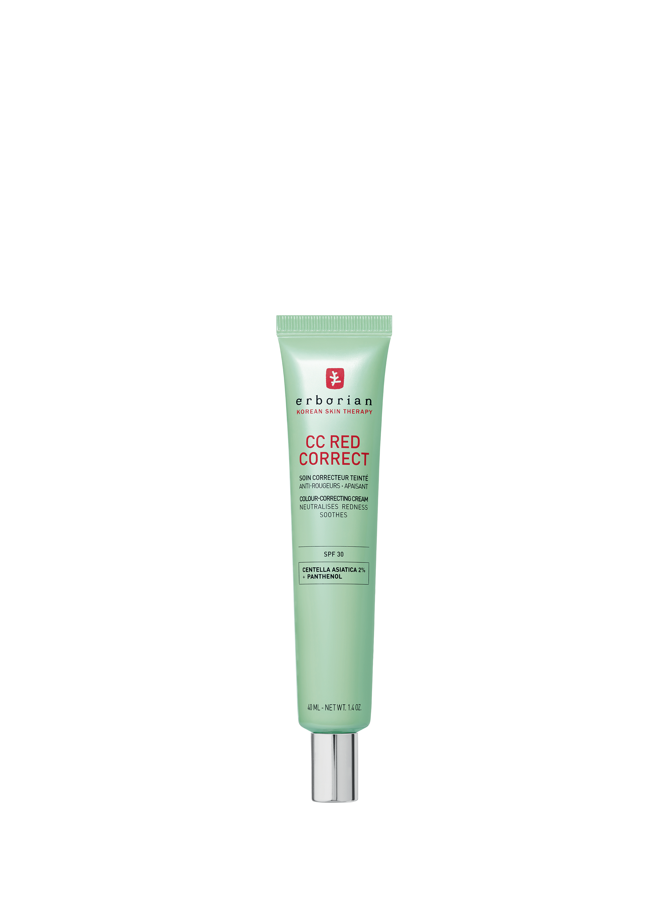 CC Red Correct - Tinted Correcting Care - Anti-redness and soothing ERBORIAN No color