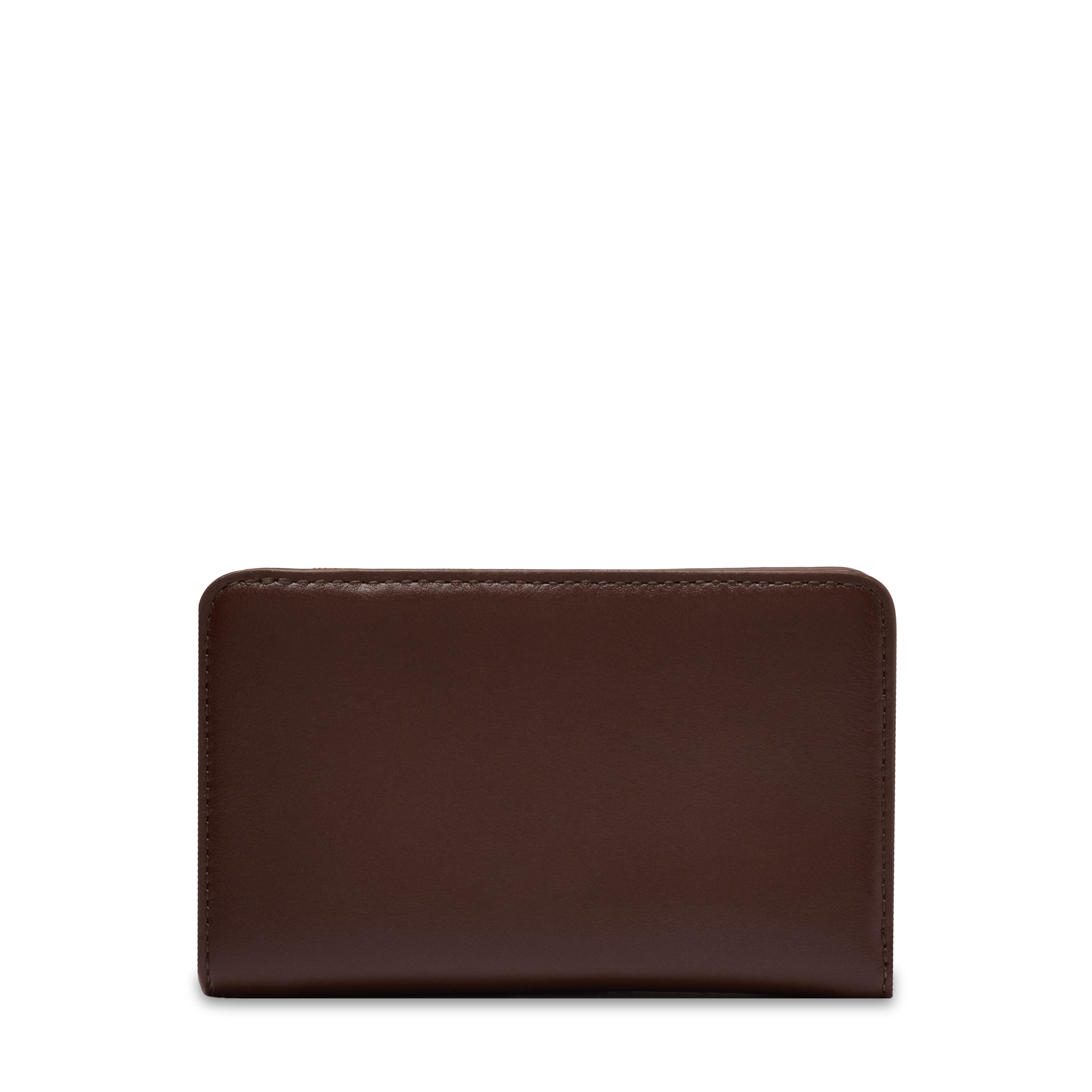 Portefeuille rectangulaire zippé origami de lancel en cuir LANCEL Marron