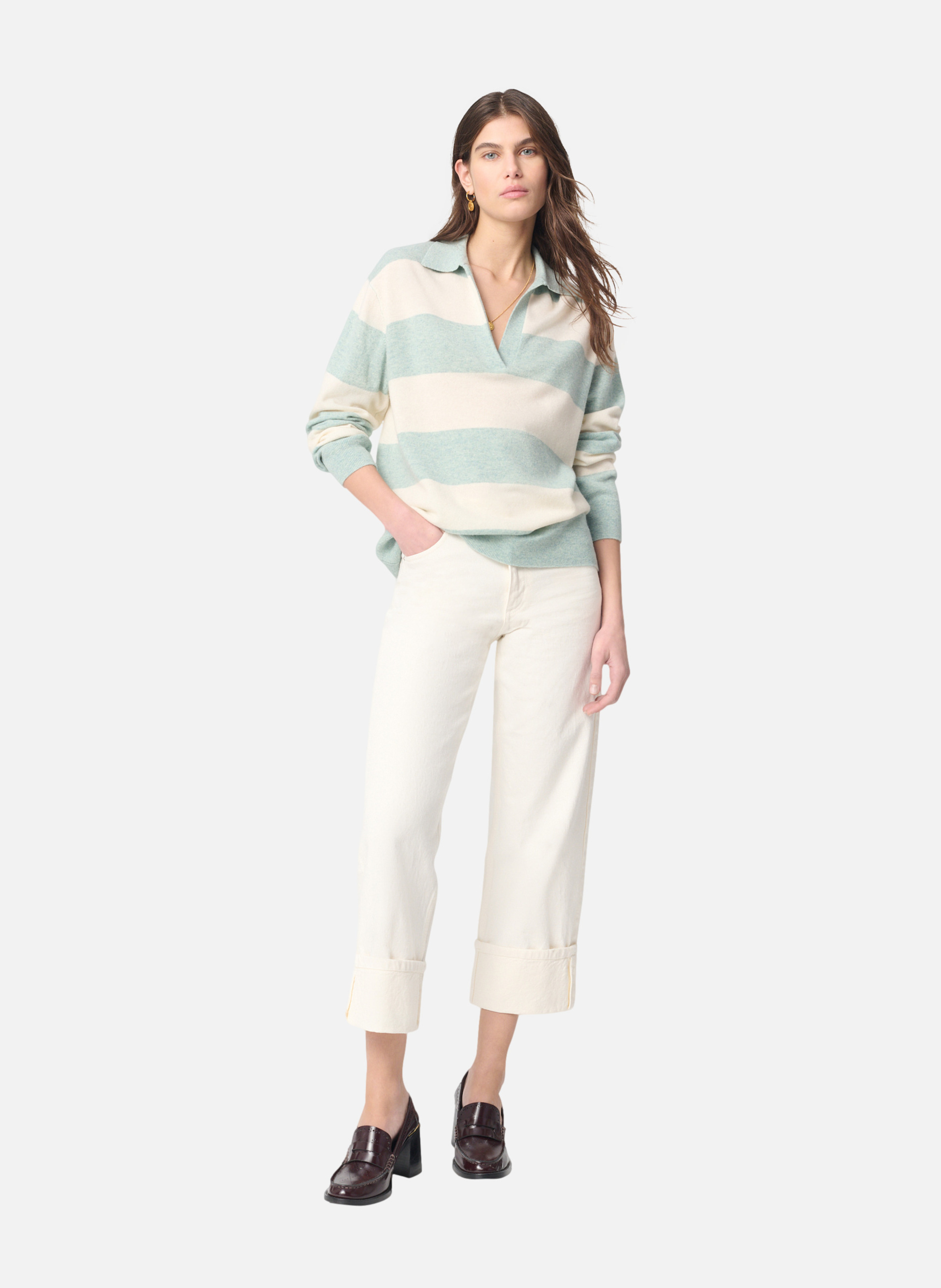 Pull gillian VANESSA BRUNO Bleu