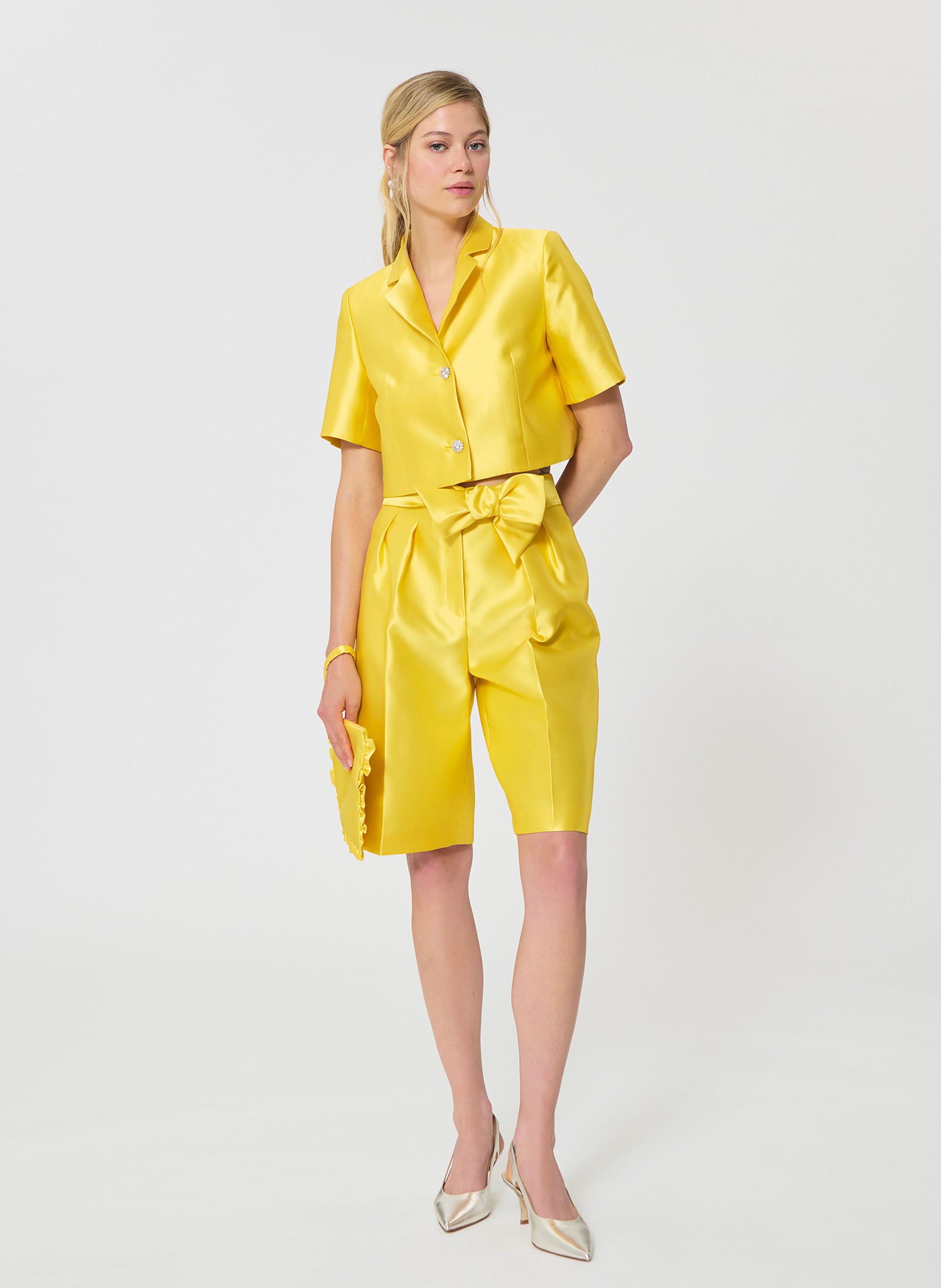 Veste violette TARA JARMON Jaune