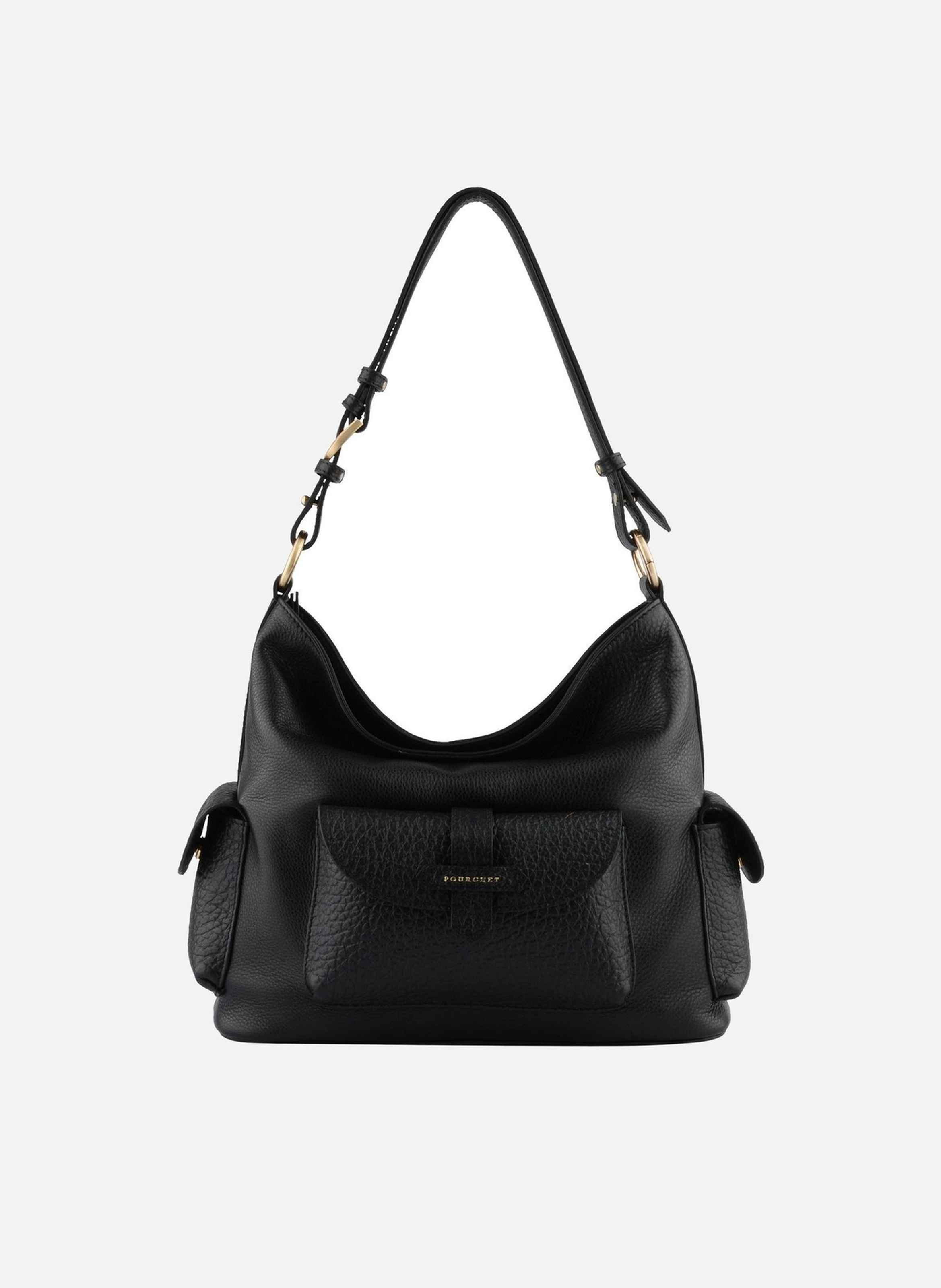 Reporter | sac porté épaule POURCHET Noir