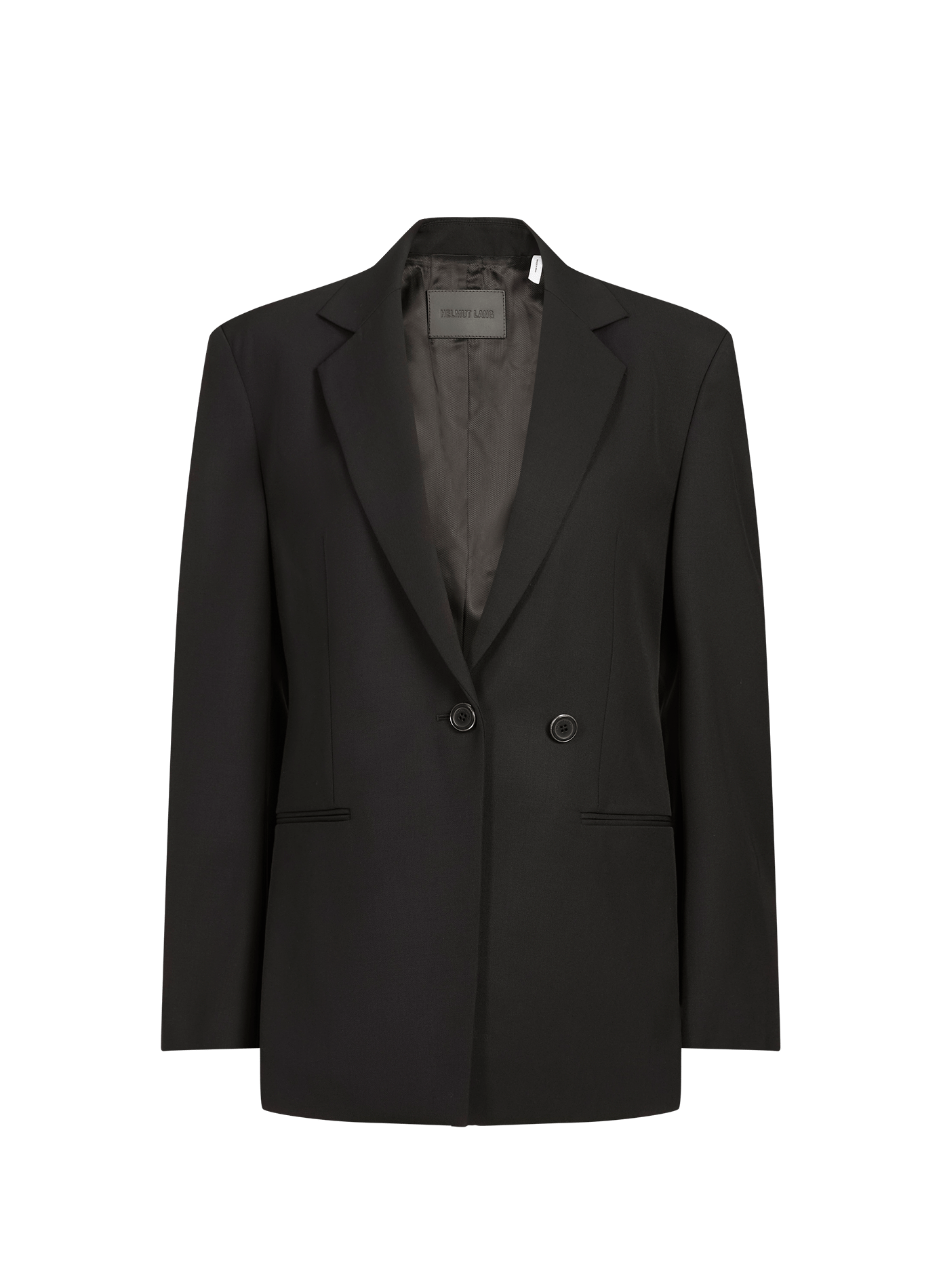 Blazer uni en laine HELMUT LANG Black
