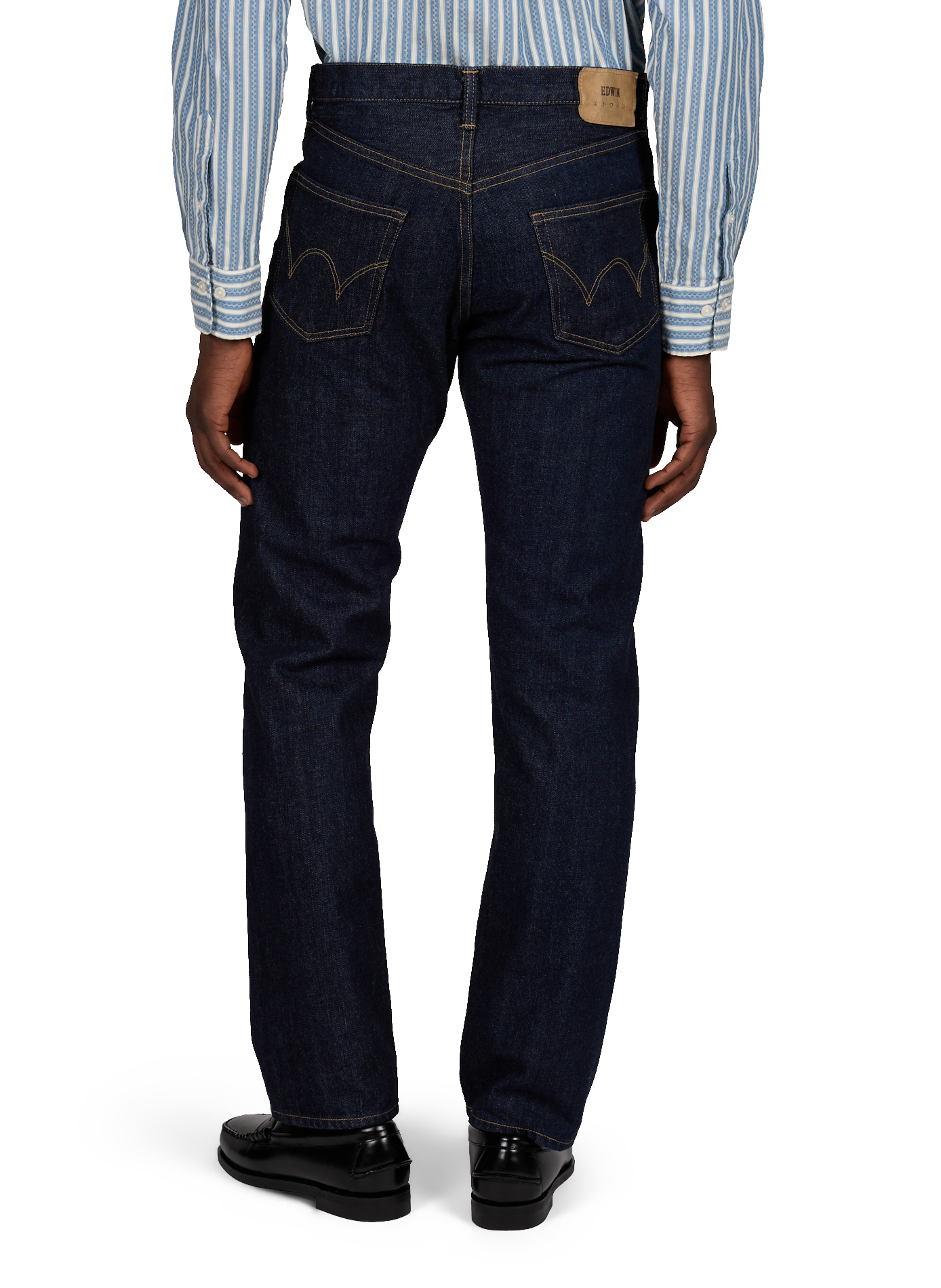 Cotton jeans EDWIN Blue